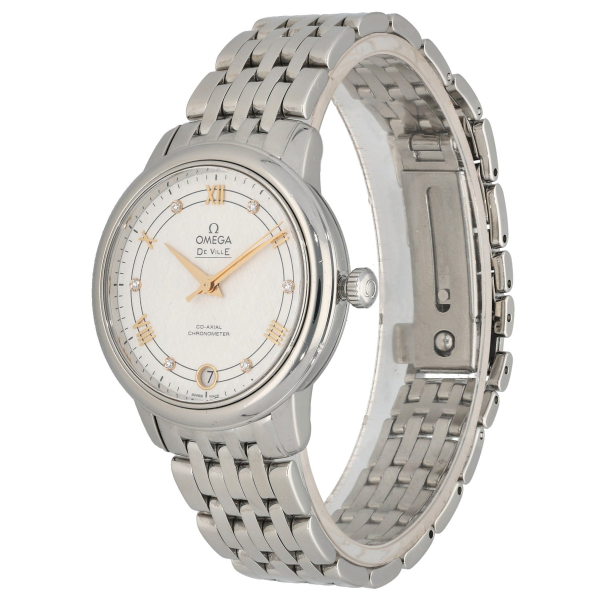 Omega De Ville Prestige 424.10.33.20.52.001 32.7mm Stainless Steel Watch