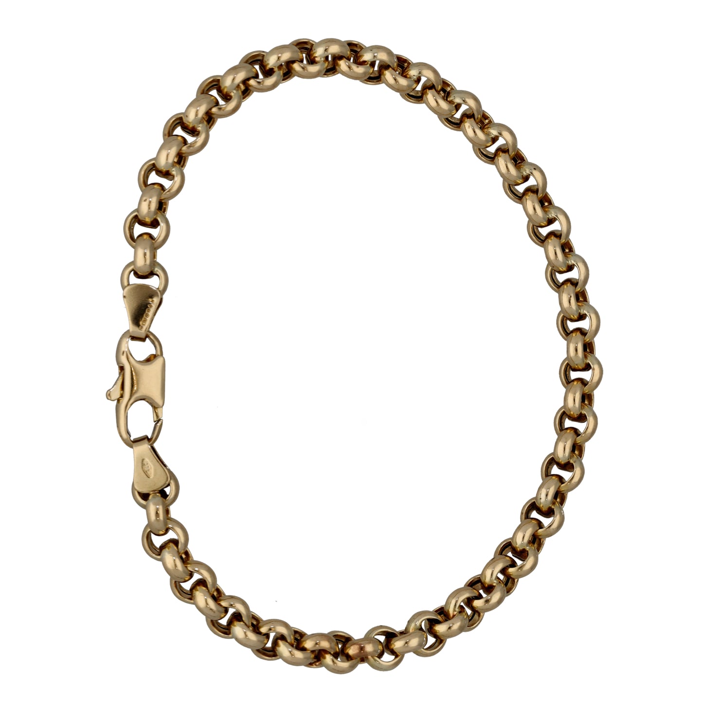 9ct Gold Belcher Bracelet