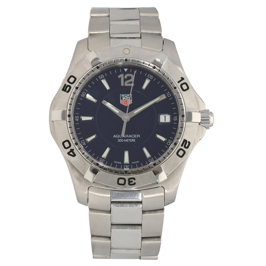 Tag Heuer Aquaracer WAF1113 38mm Stainless Steel Watch