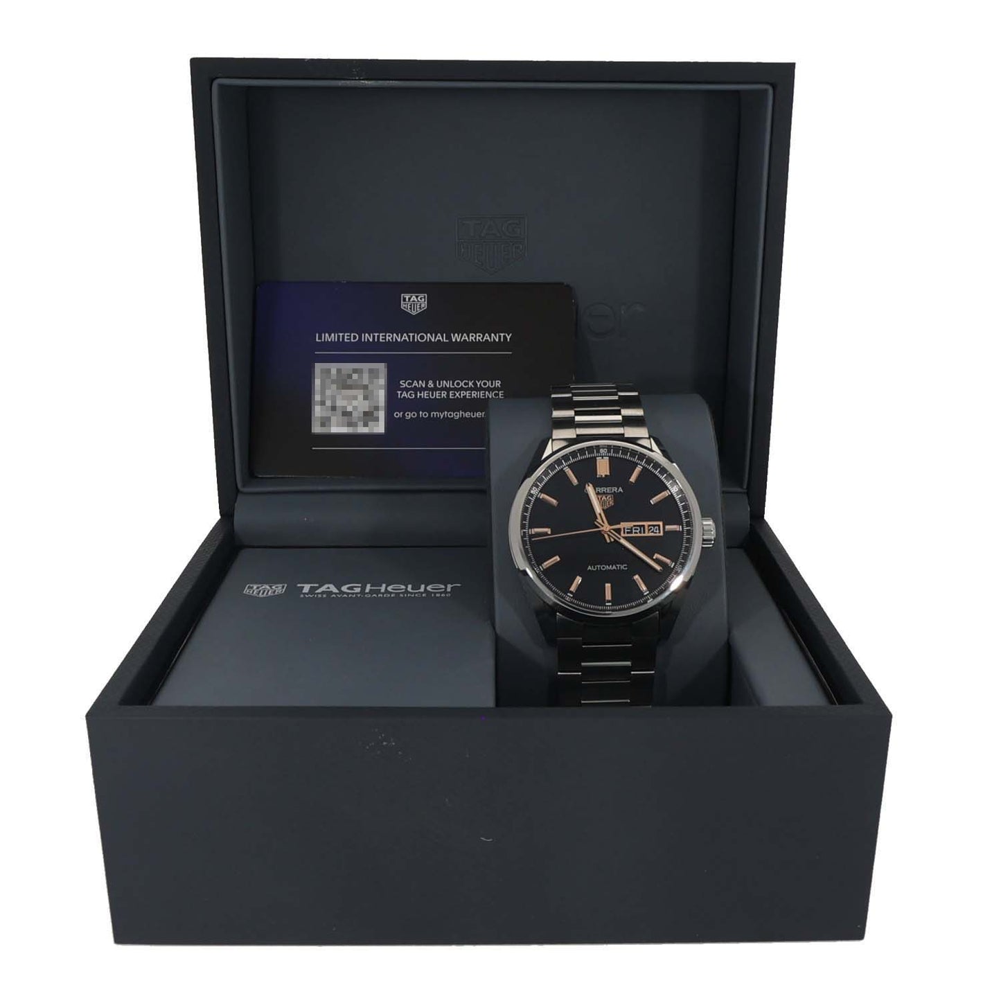 Tag Heuer Carrera WBN2013 41mm Stainless Steel Watch