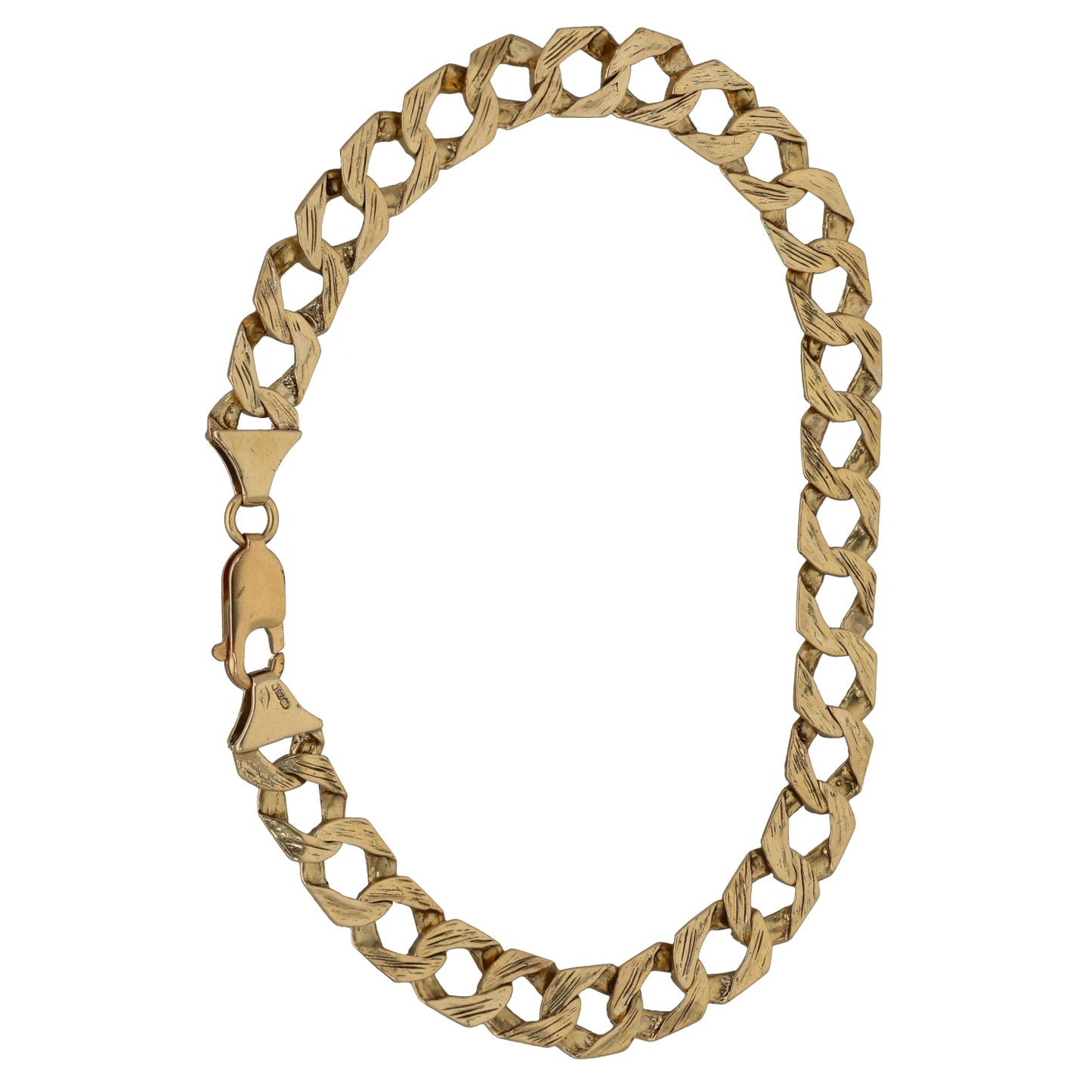 9ct Gold Curb Bracelet