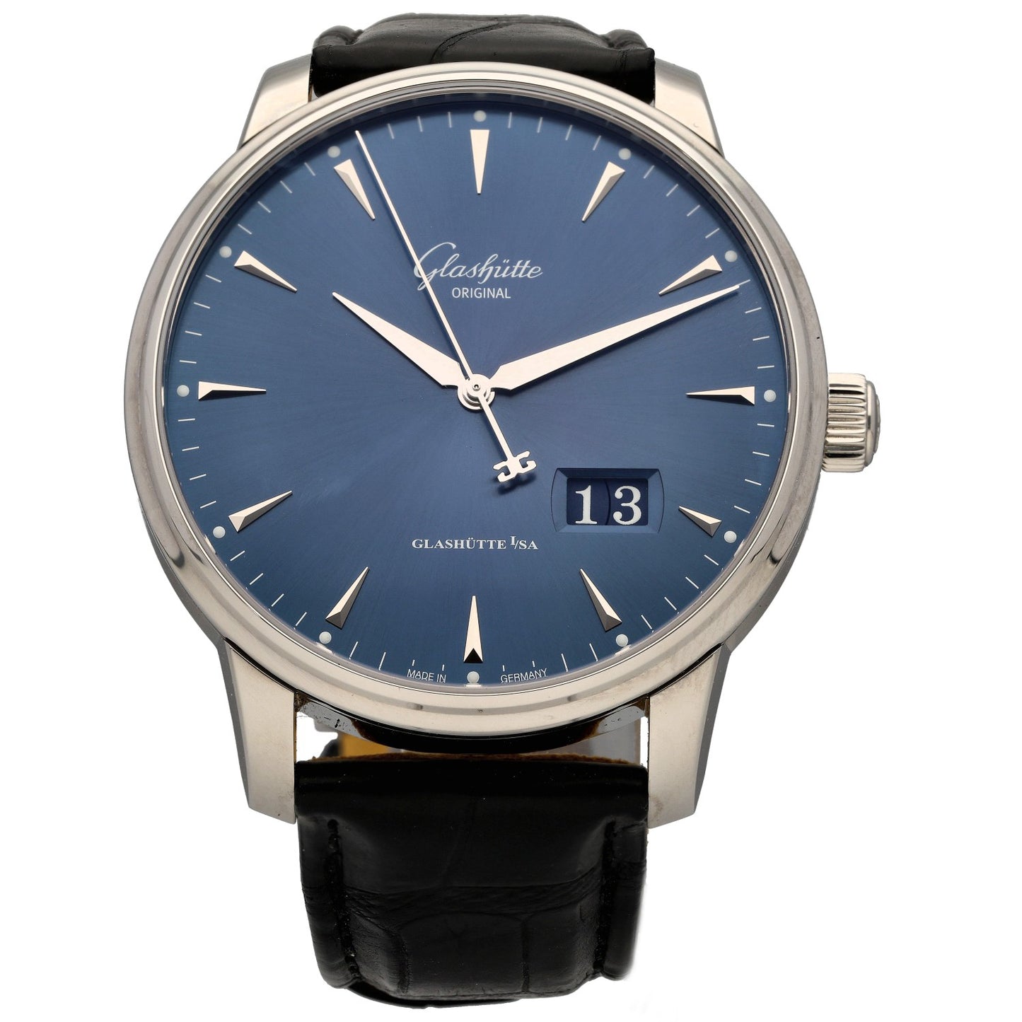 Glashütte Original Senator 1.36.03.04.02.30 42mm Stainless Steel Watch