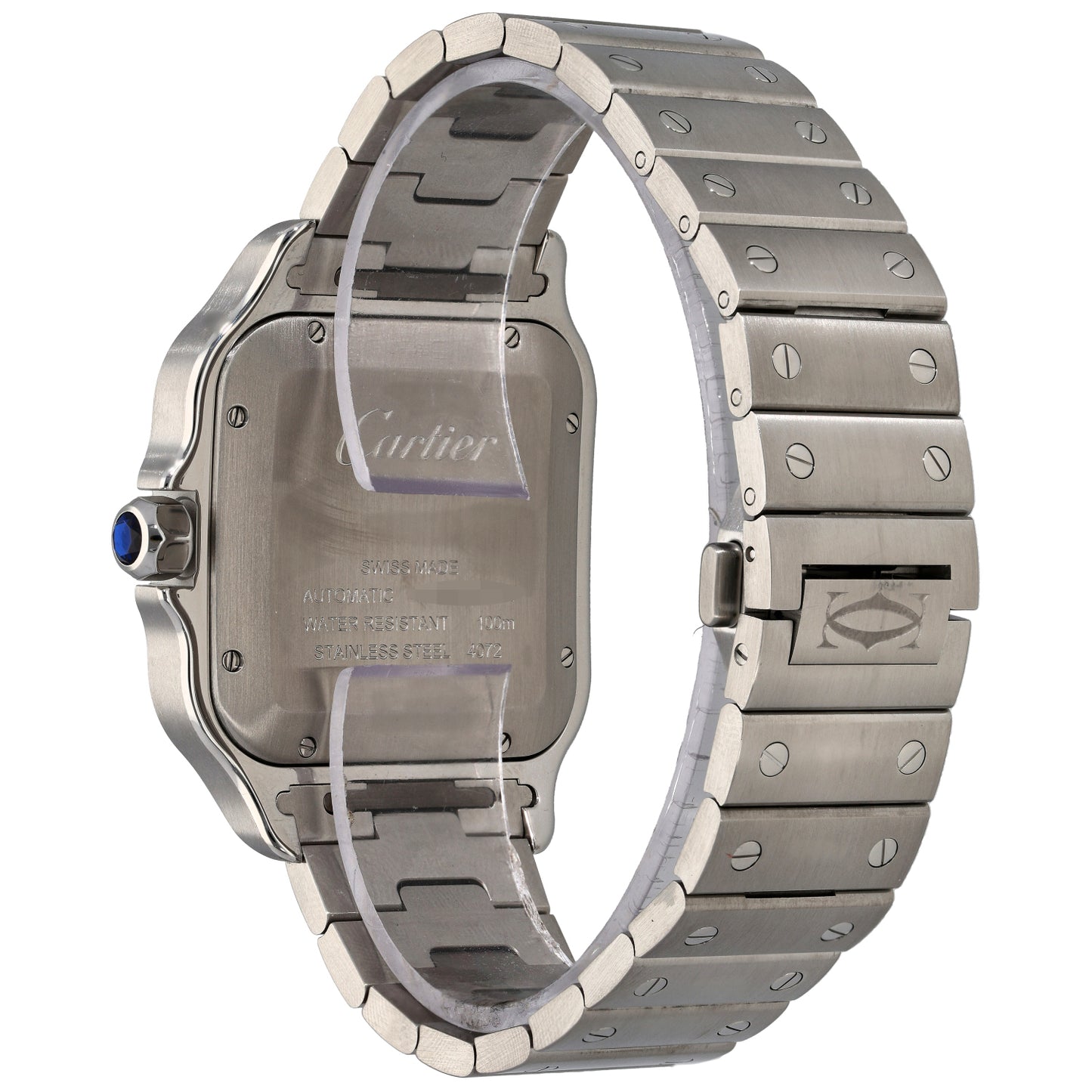 Cartier Santos 4072 39.8mm Stainless Steel Watch