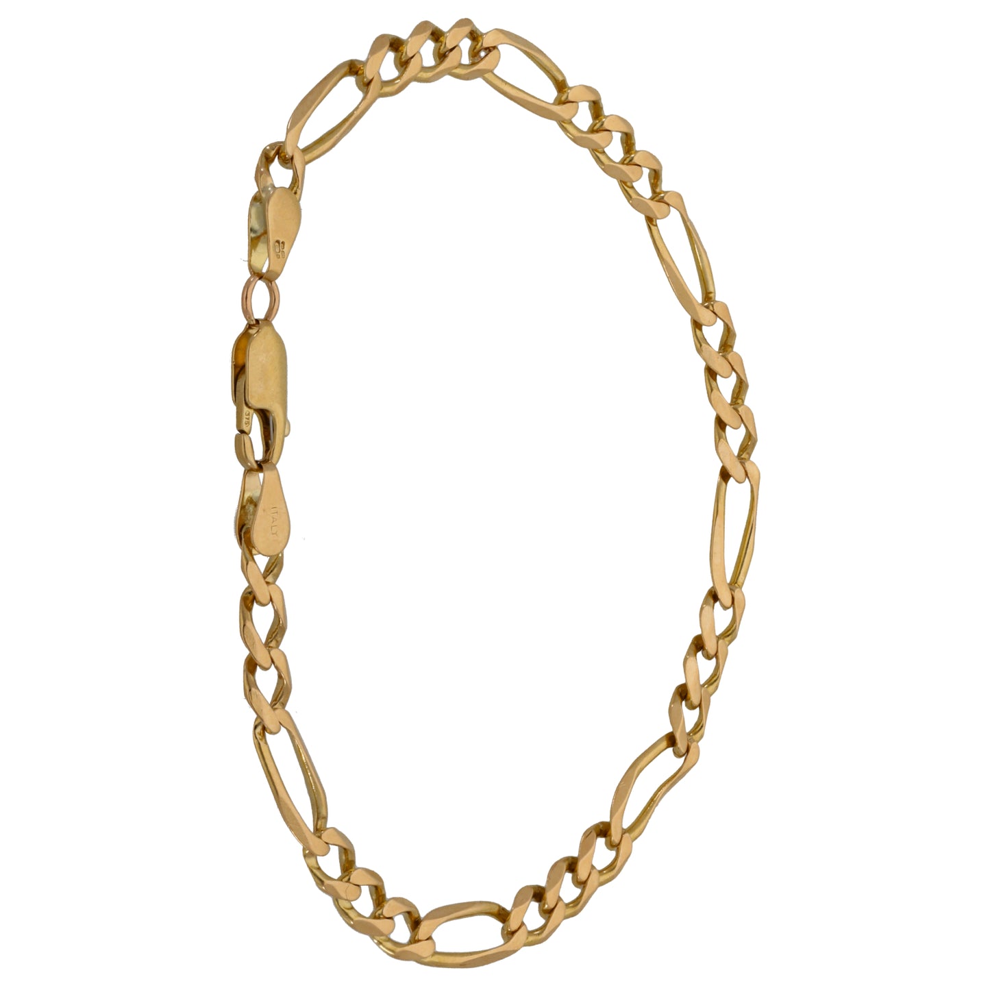9ct Gold Figaro Bracelet