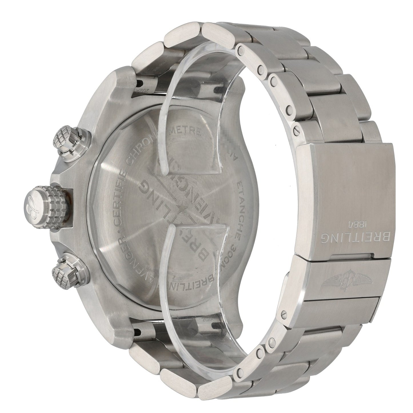 Breitling Super Avenger A13375 48mm Stainless Steel Watch