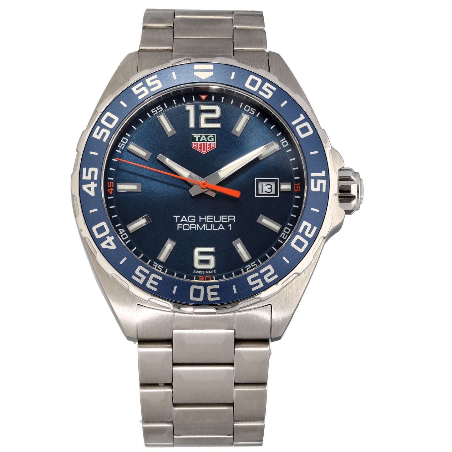 Tag Heuer Formula 1 WAZ1010 43mm Stainless Steel Watch