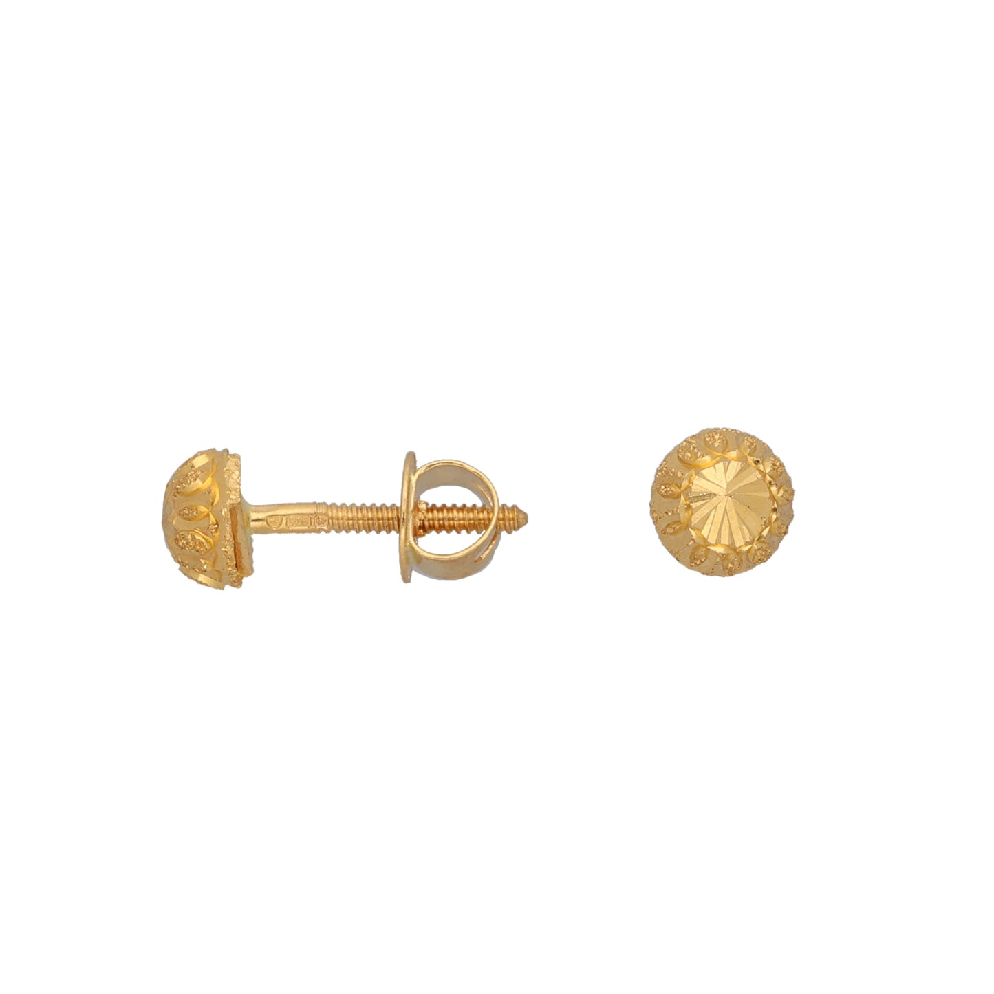 New 22ct Gold Stud Earrings