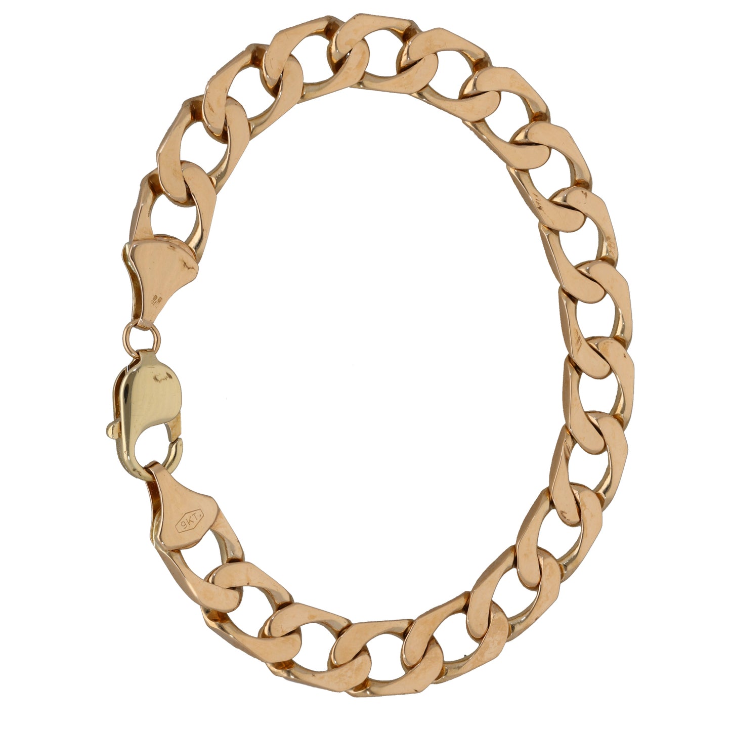 9ct Gold Curb Bracelet