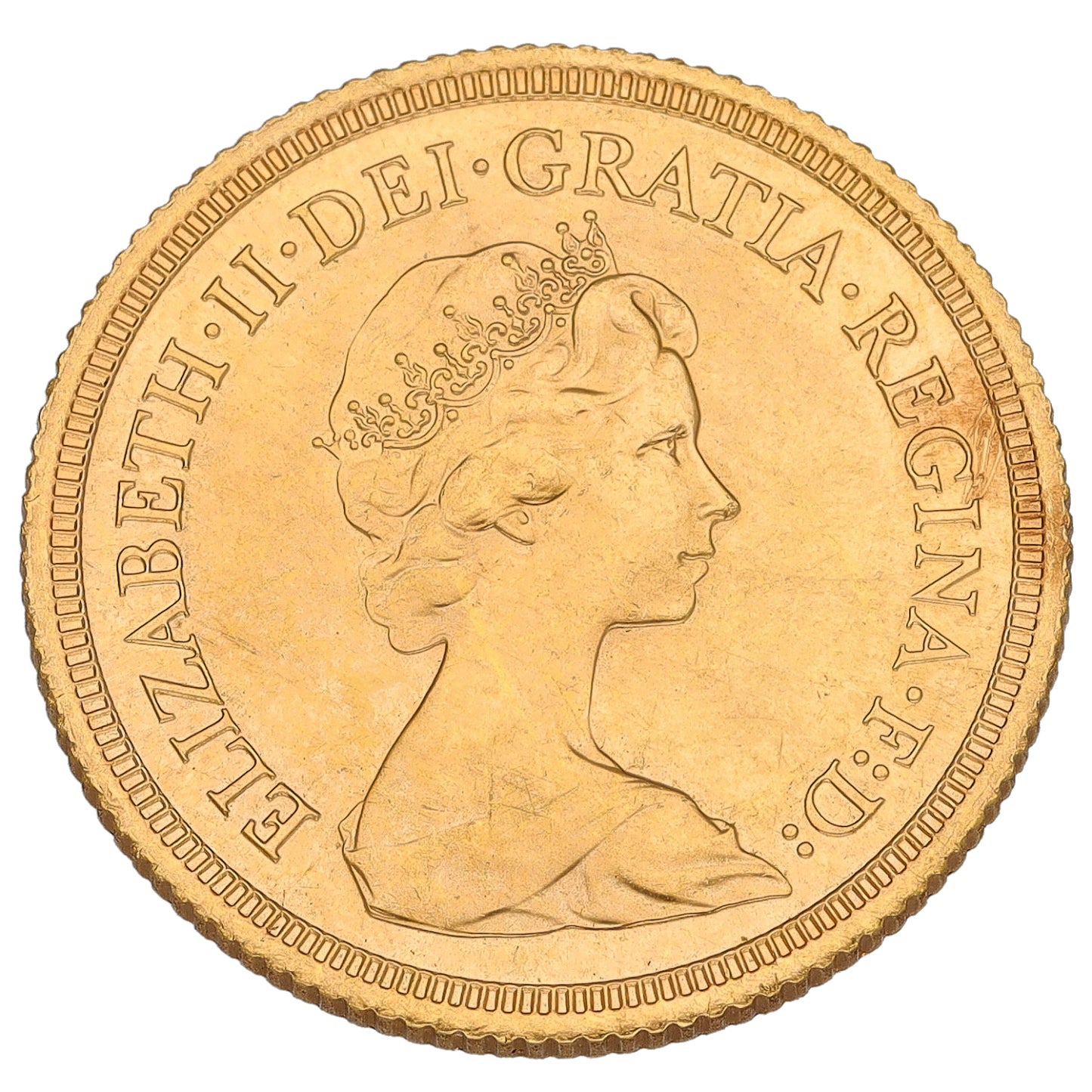 22ct Gold Queen Elizabeth II Full Sovereign Coin 1979