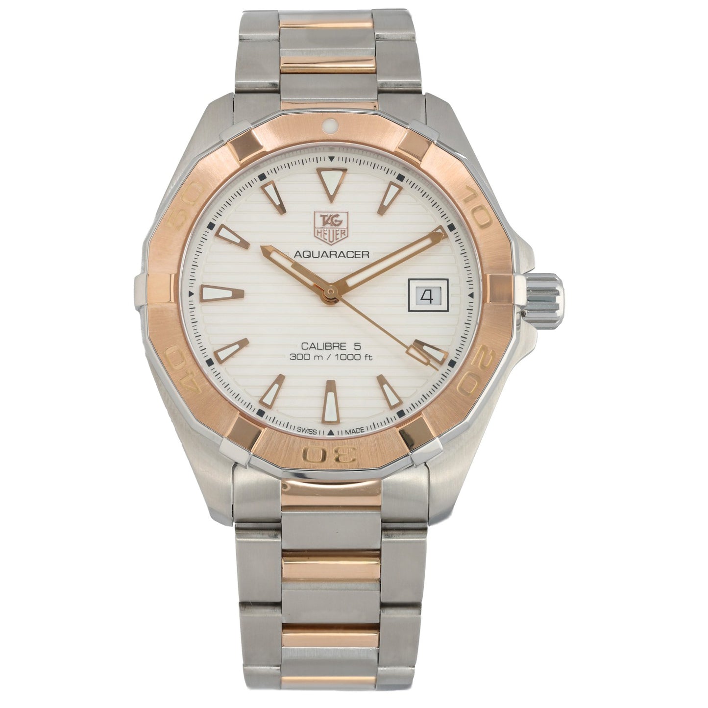 Tag Heuer Aquaracer WAY2150 41mm Bi-Colour Watch