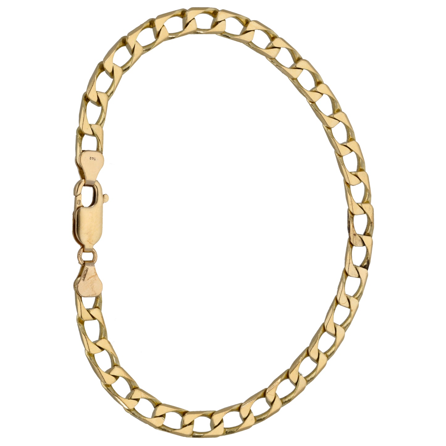 9ct Gold Curb Bracelet