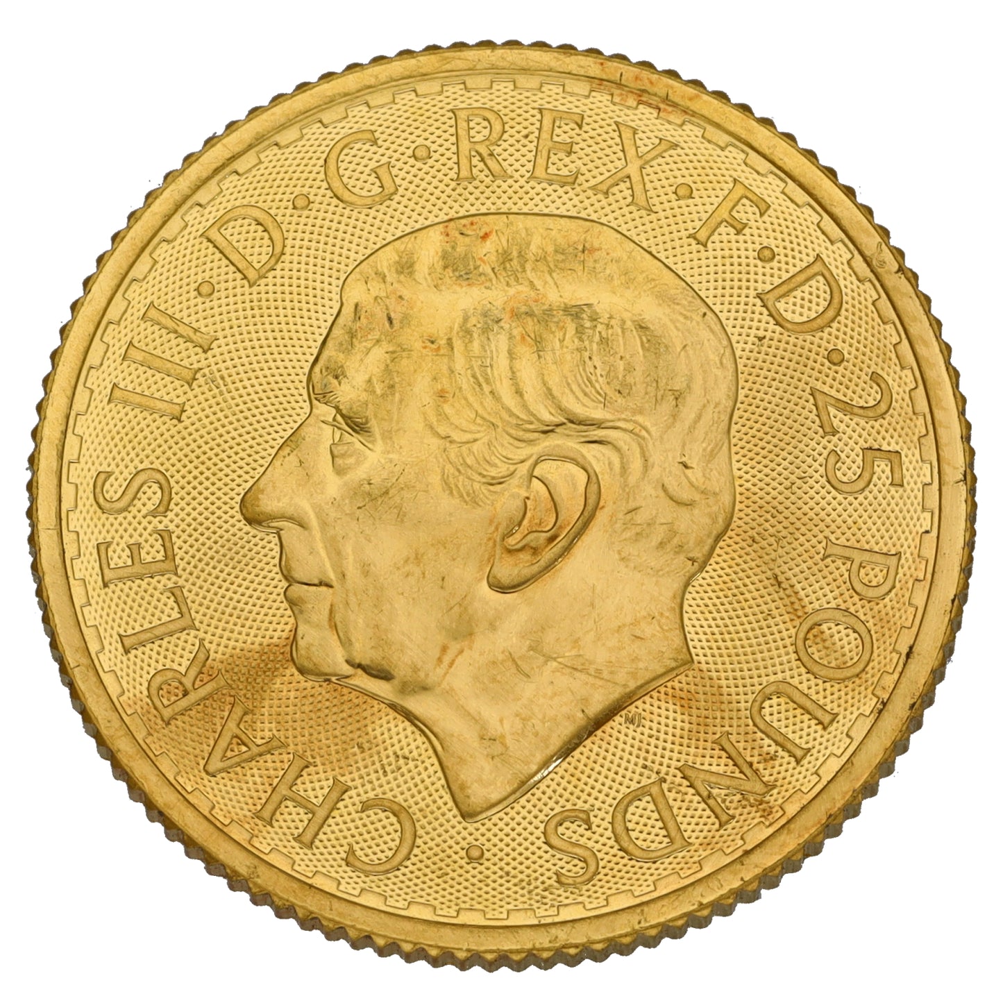 24ct Gold King Charles III 1/4 OZ Britannia Coin 2023
