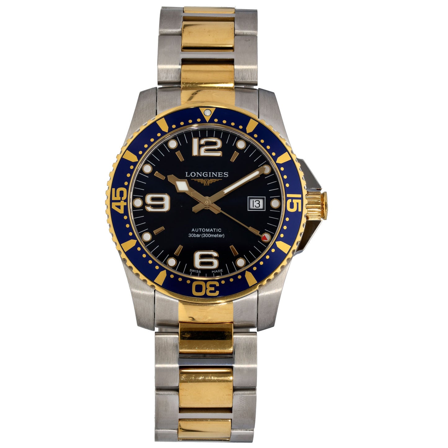 Longines Hydro Conquest L3.742.3 41mm Bi-Colour Watch