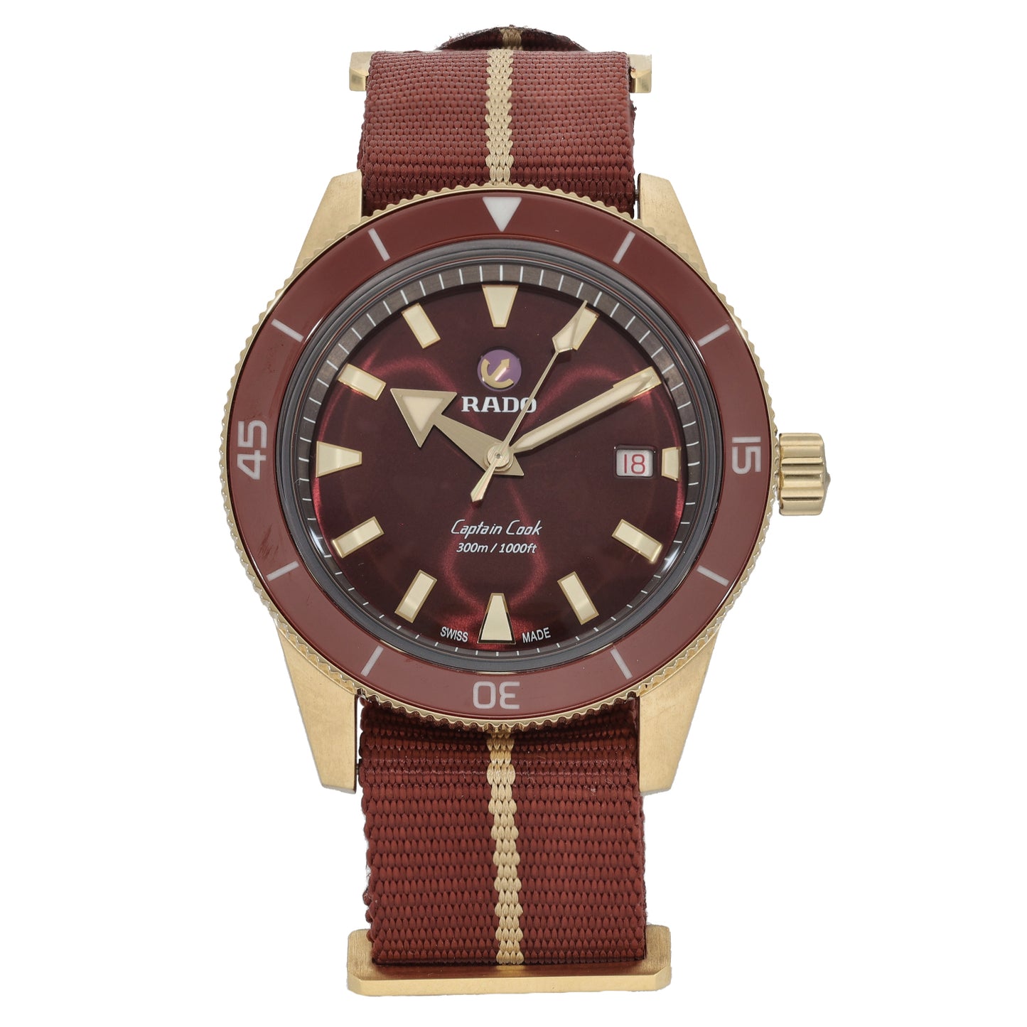 Rado Captain Cook 763.0504.3 42mm Bronze Watch