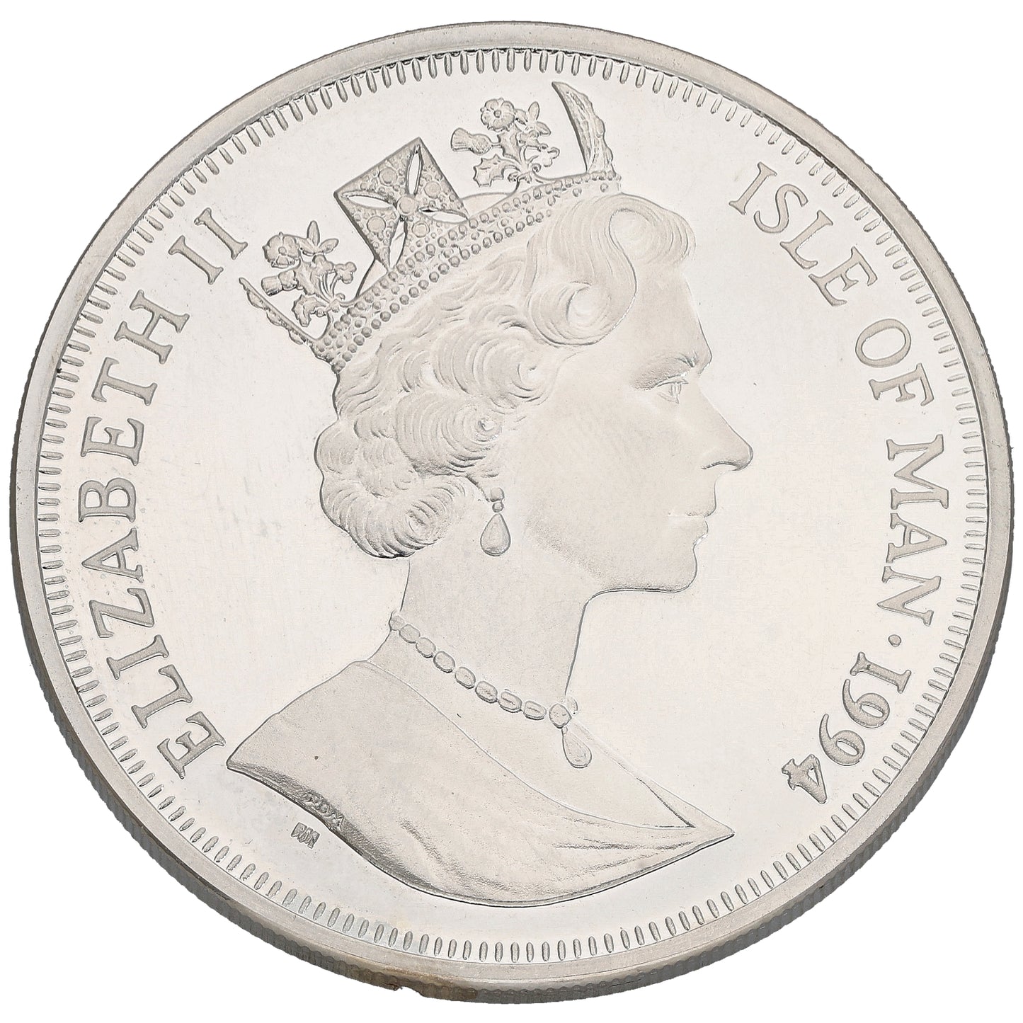 Sterling Silver D Day 50th Anniversary 1 Crown Coin 1994