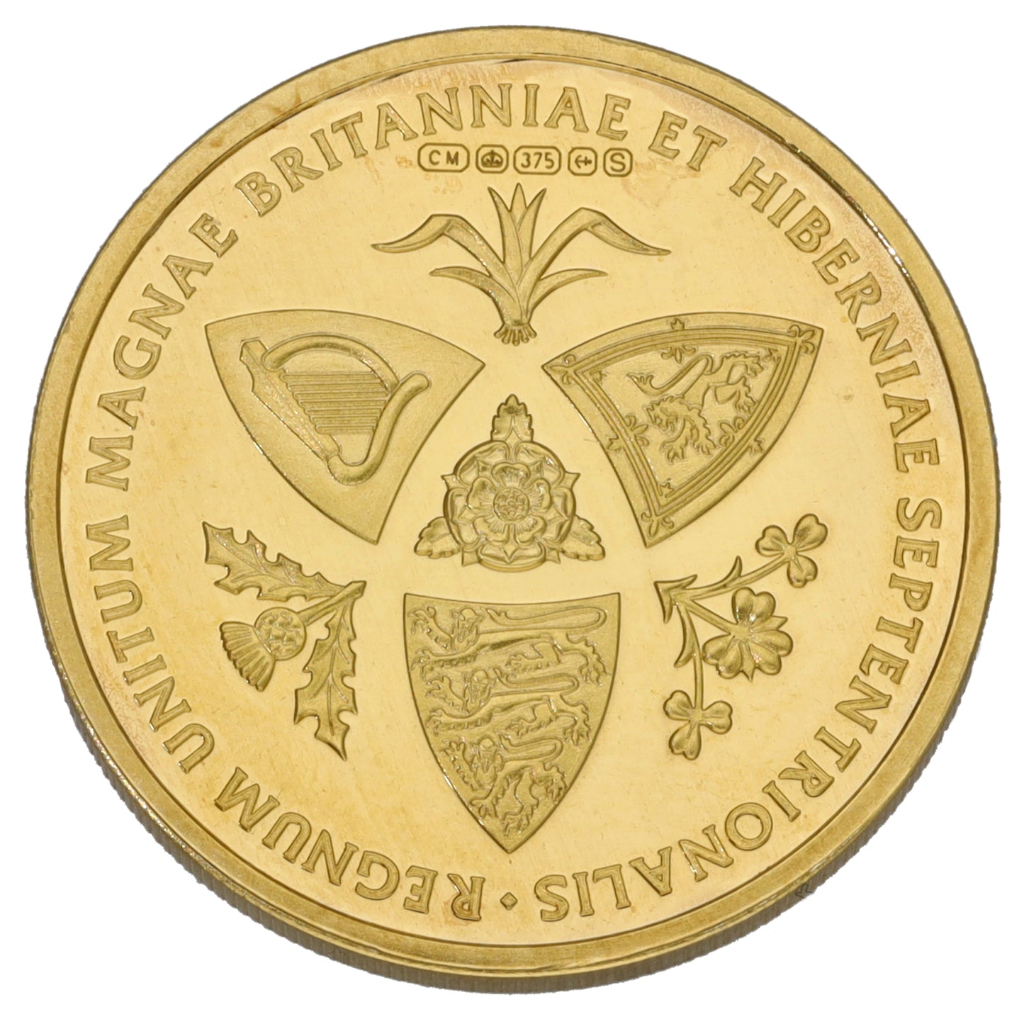 9ct Gold 100th Anniversary Of The Royal House Of Windsor Medal