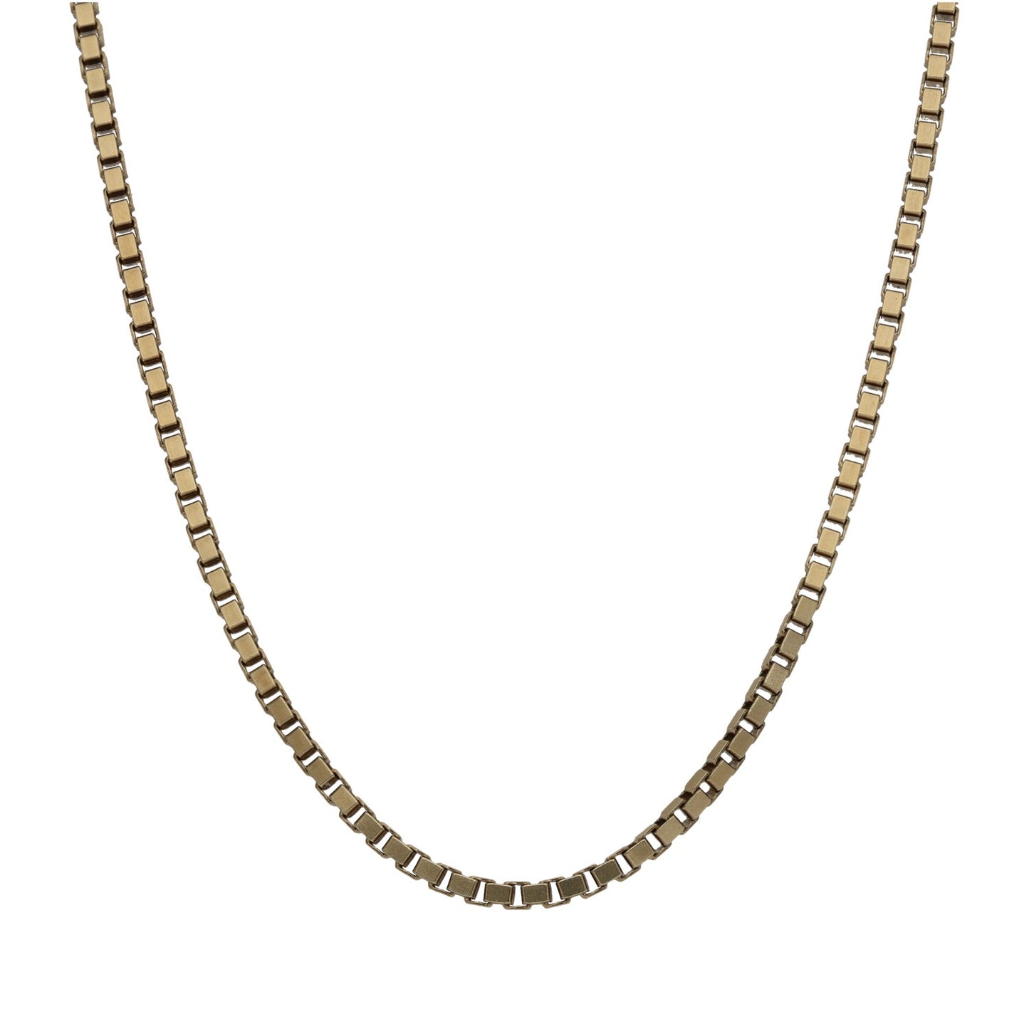 9ct Gold Box Chain 24"
