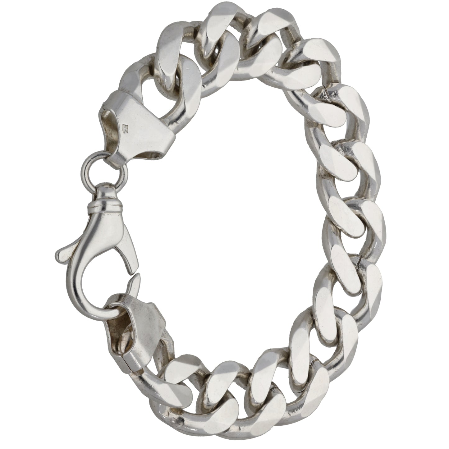 Sterling Silver Curb Bracelet