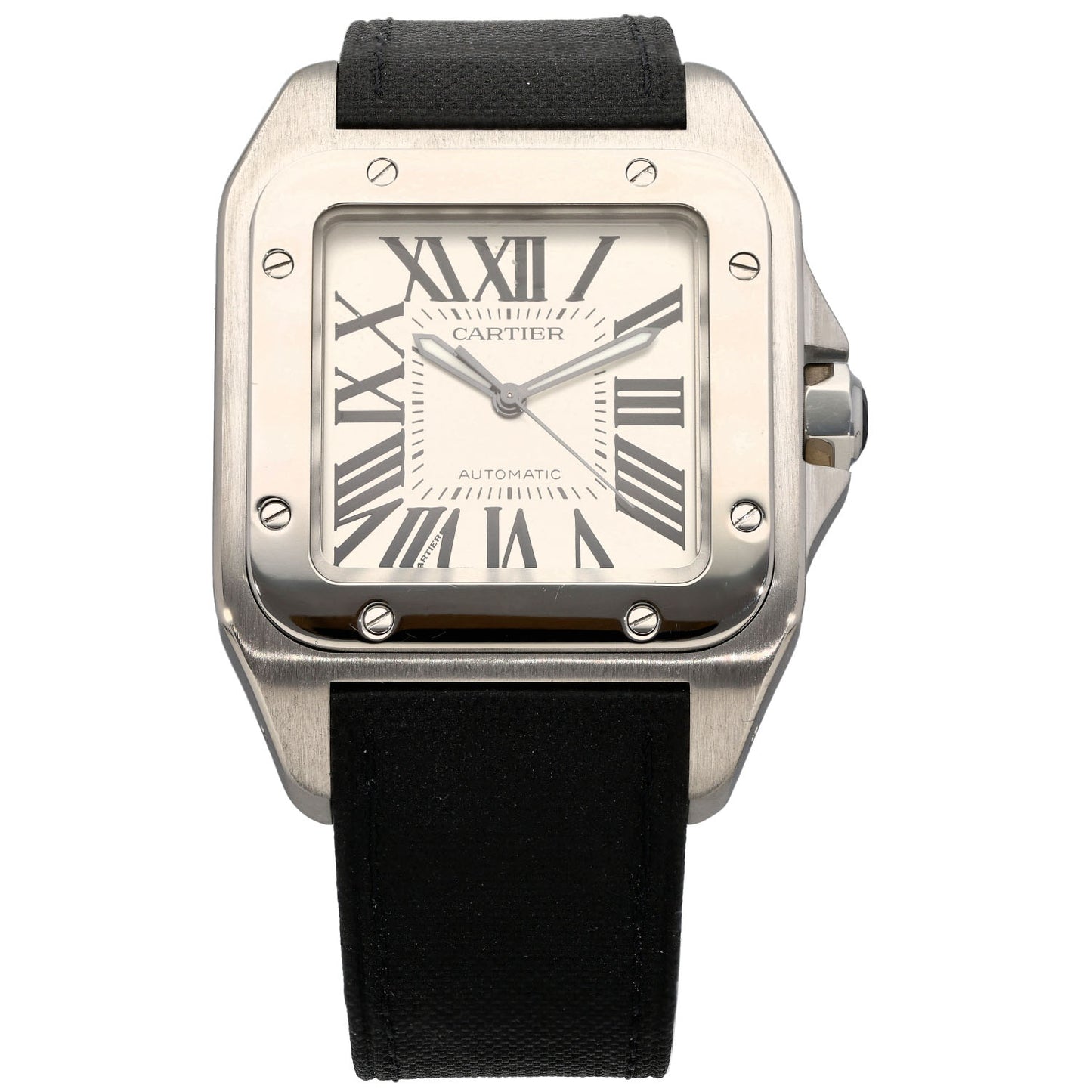 Cartier Santos 100 W20073X8 38mm Stainless Steel Watch