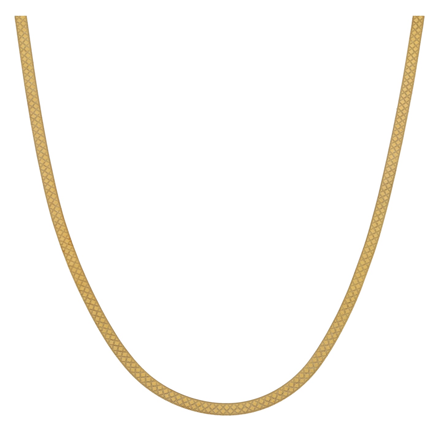 9ct Gold Fancy Necklace 18"