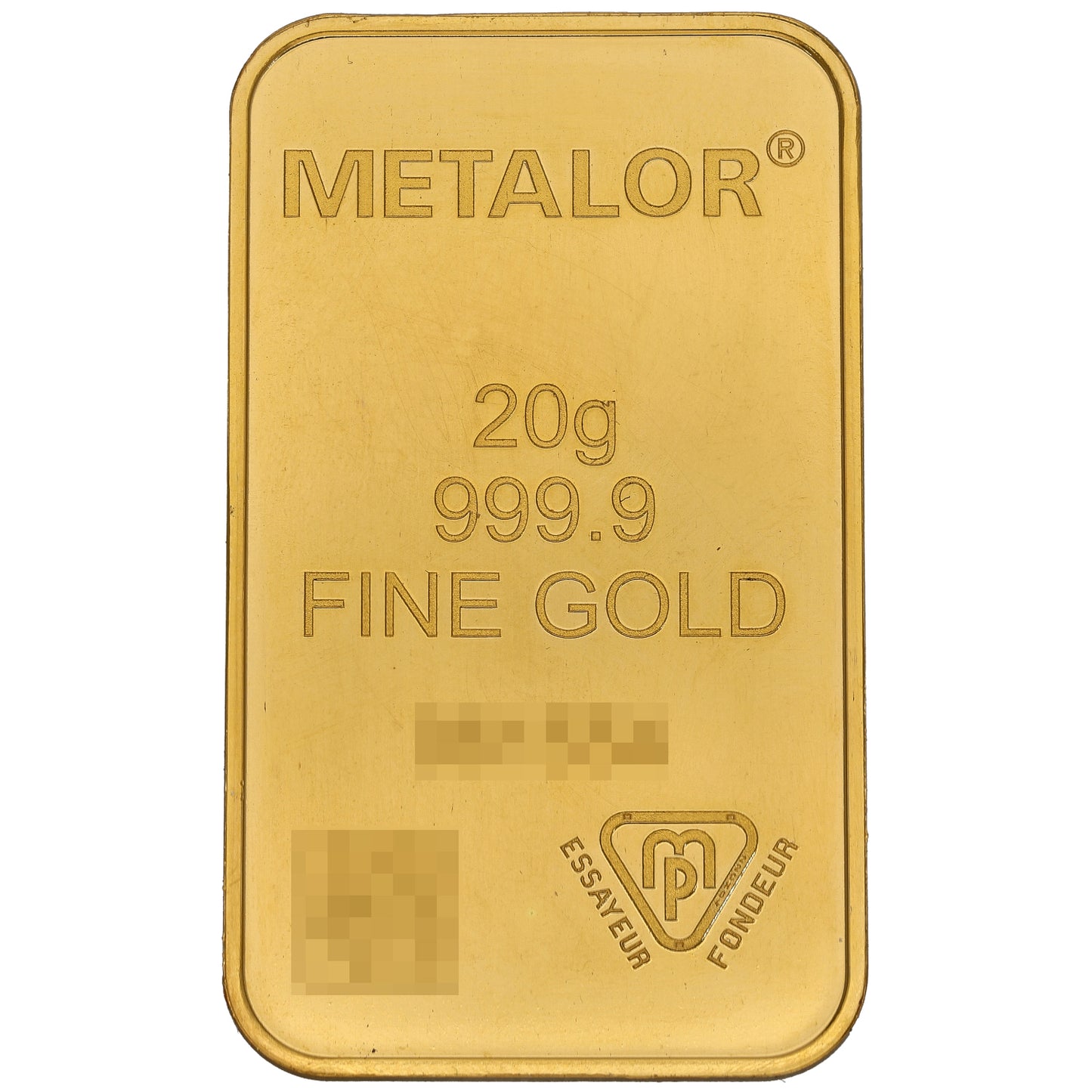 24ct 20g Gold Bar