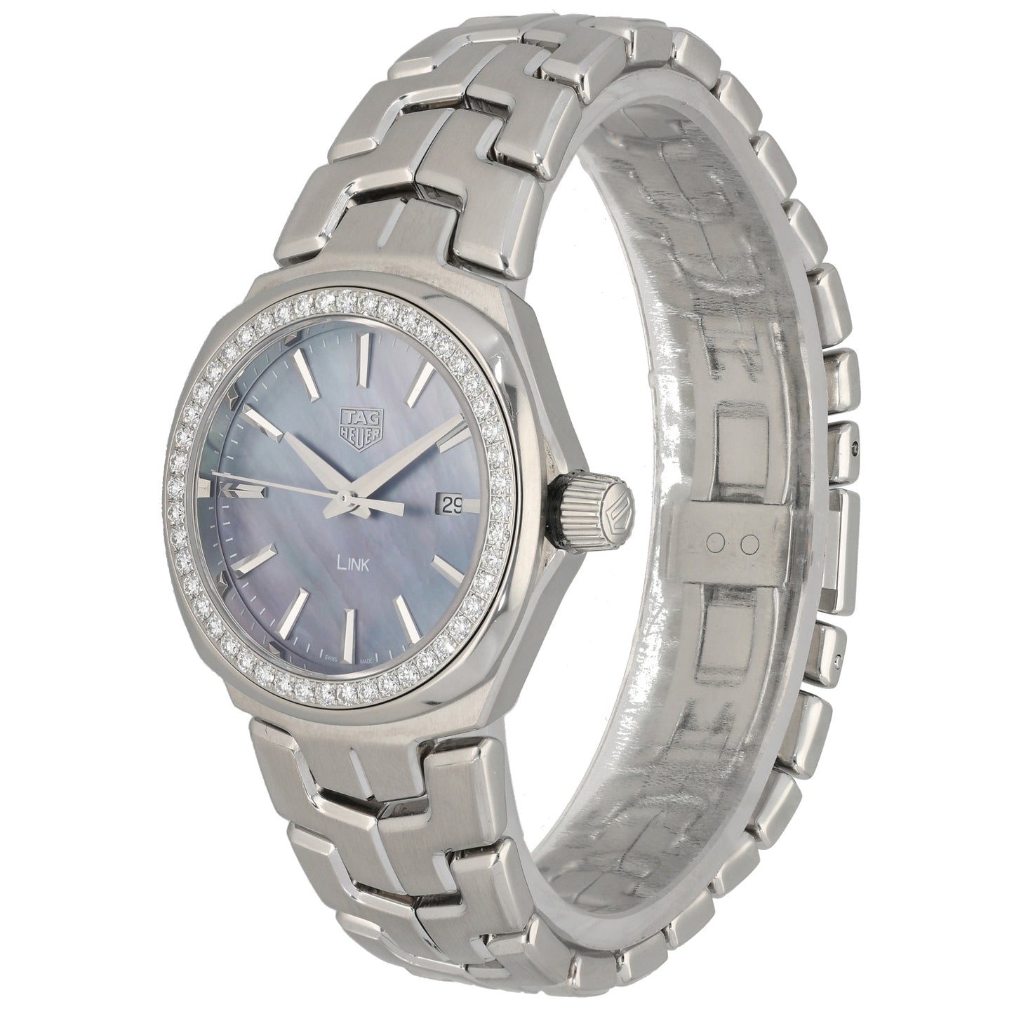 Tag Heuer Link WBC1315 32mm Stainless Steel Watch