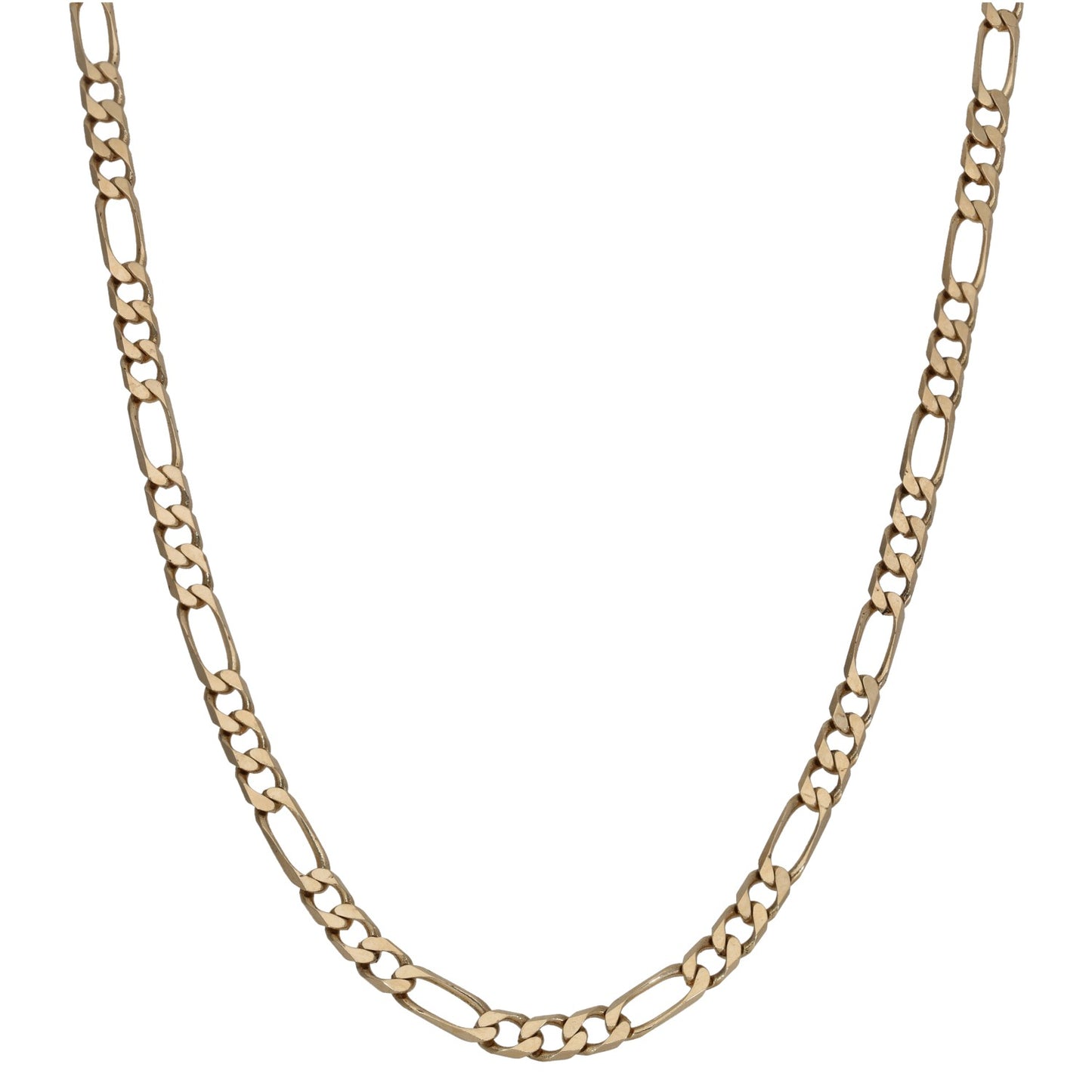 9ct Gold Figaro Chain 20"