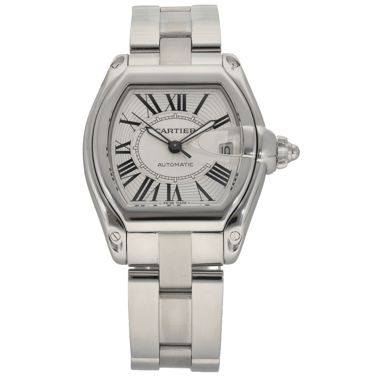 Cartier Roadster 2510 37mm Stainless Steel Watch