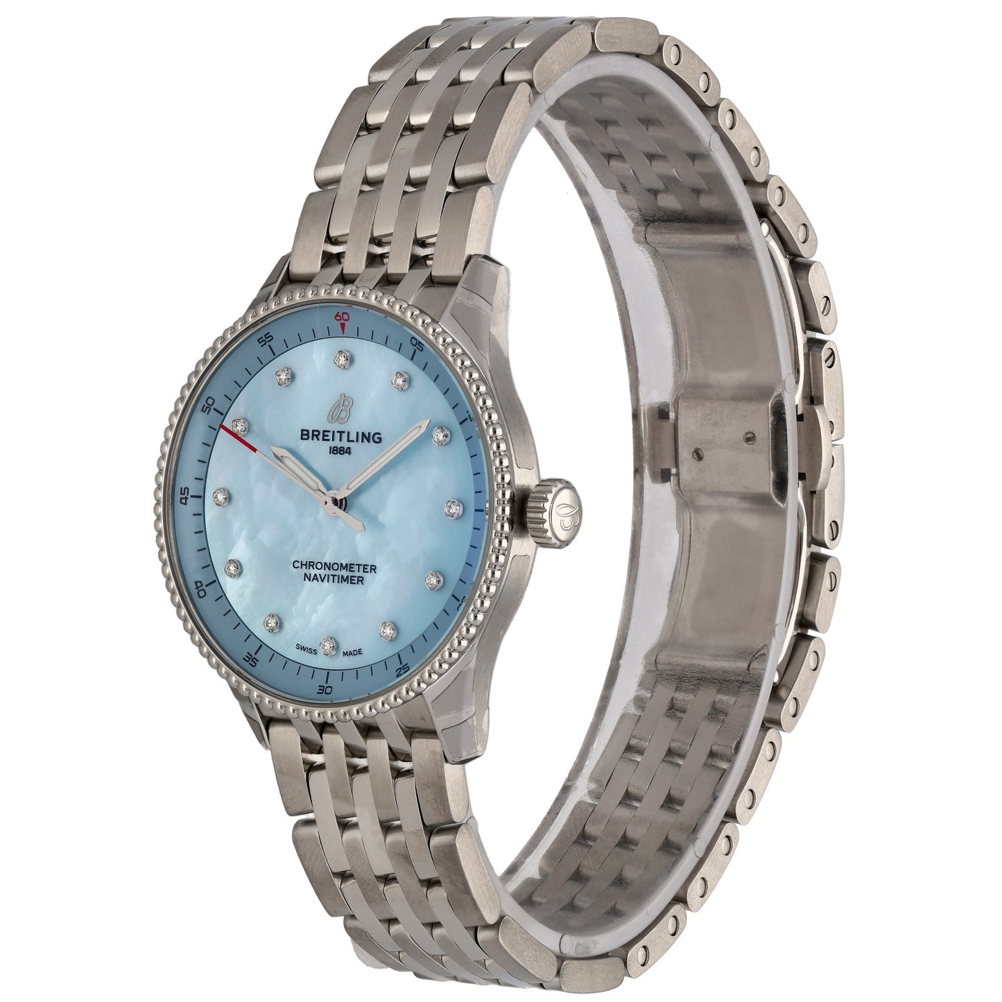 Breitling Navitimer A77320171C1A1 32mm Stainless Steel Watch (Ex-Display)