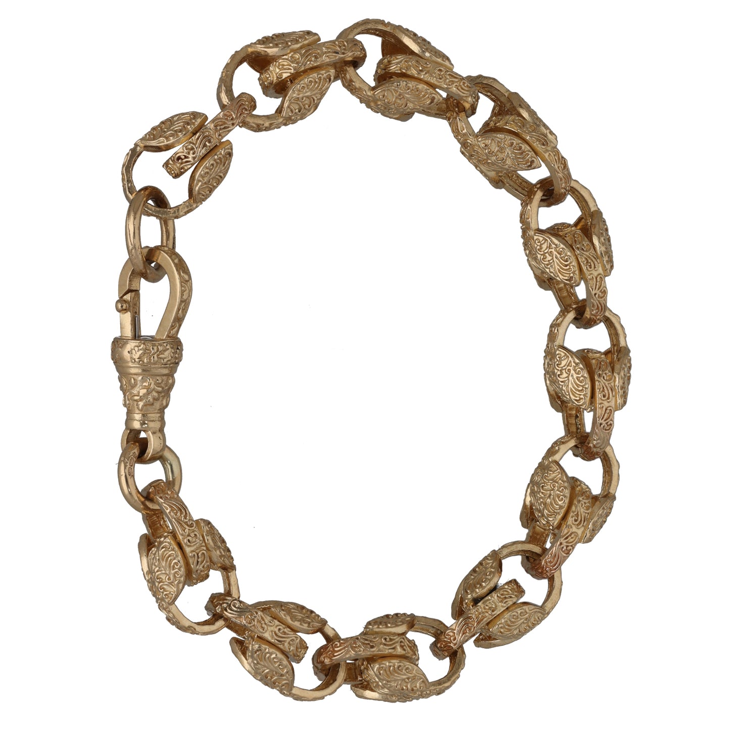 9ct Gold Tulip Bracelet
