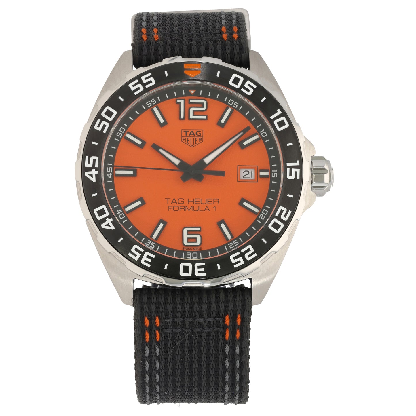 Tag Heuer Formula 1 WAZ101A 41mm Stainless Steel Watch