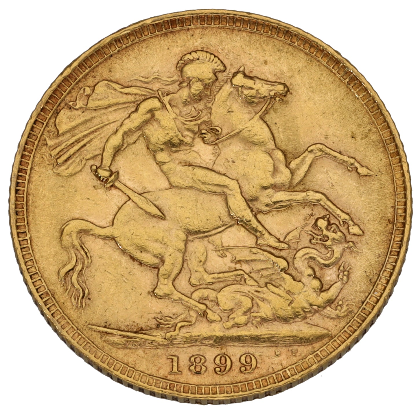 22ct Gold Queen Victoria Full Sovereign Coin 1899