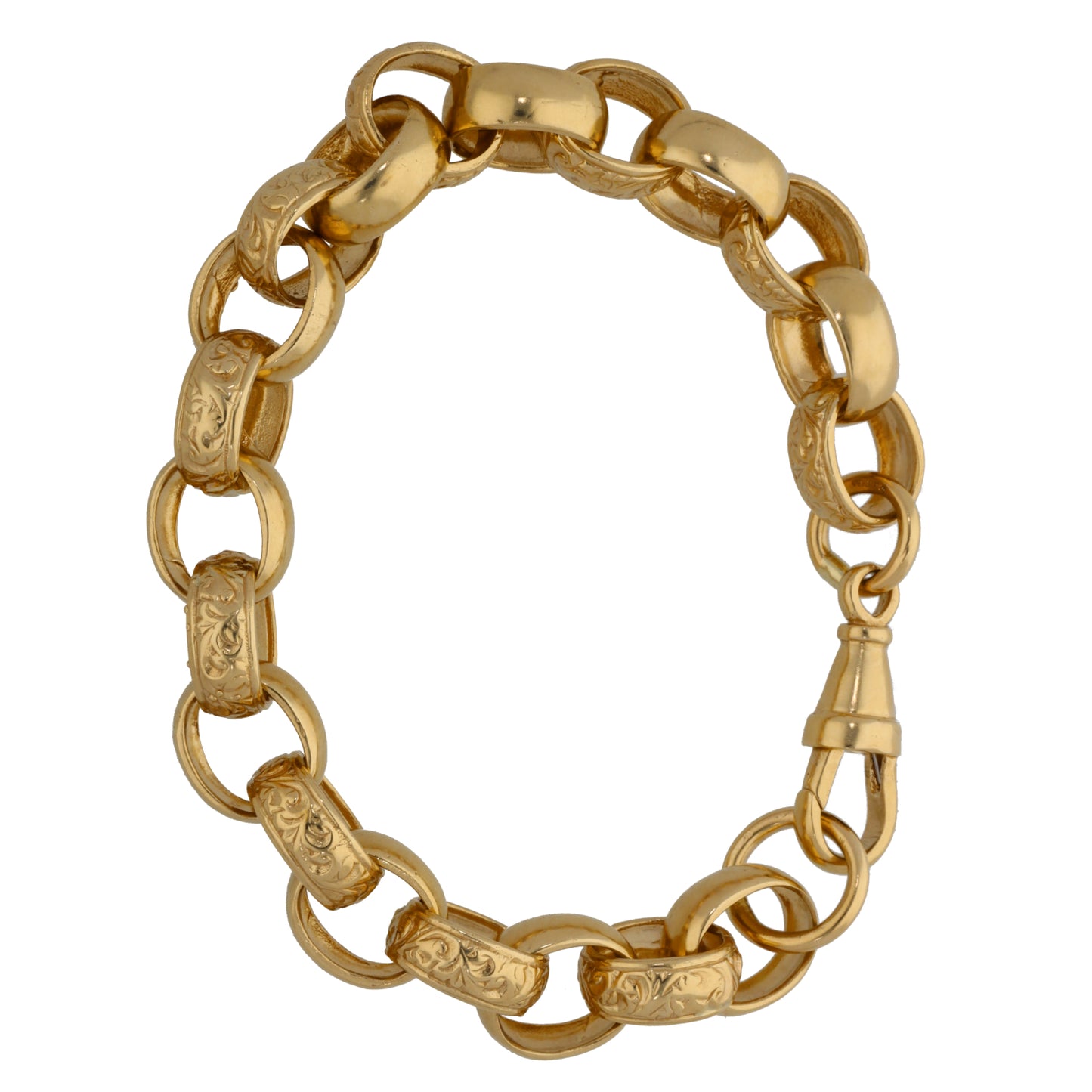 9ct Gold Belcher Bracelet