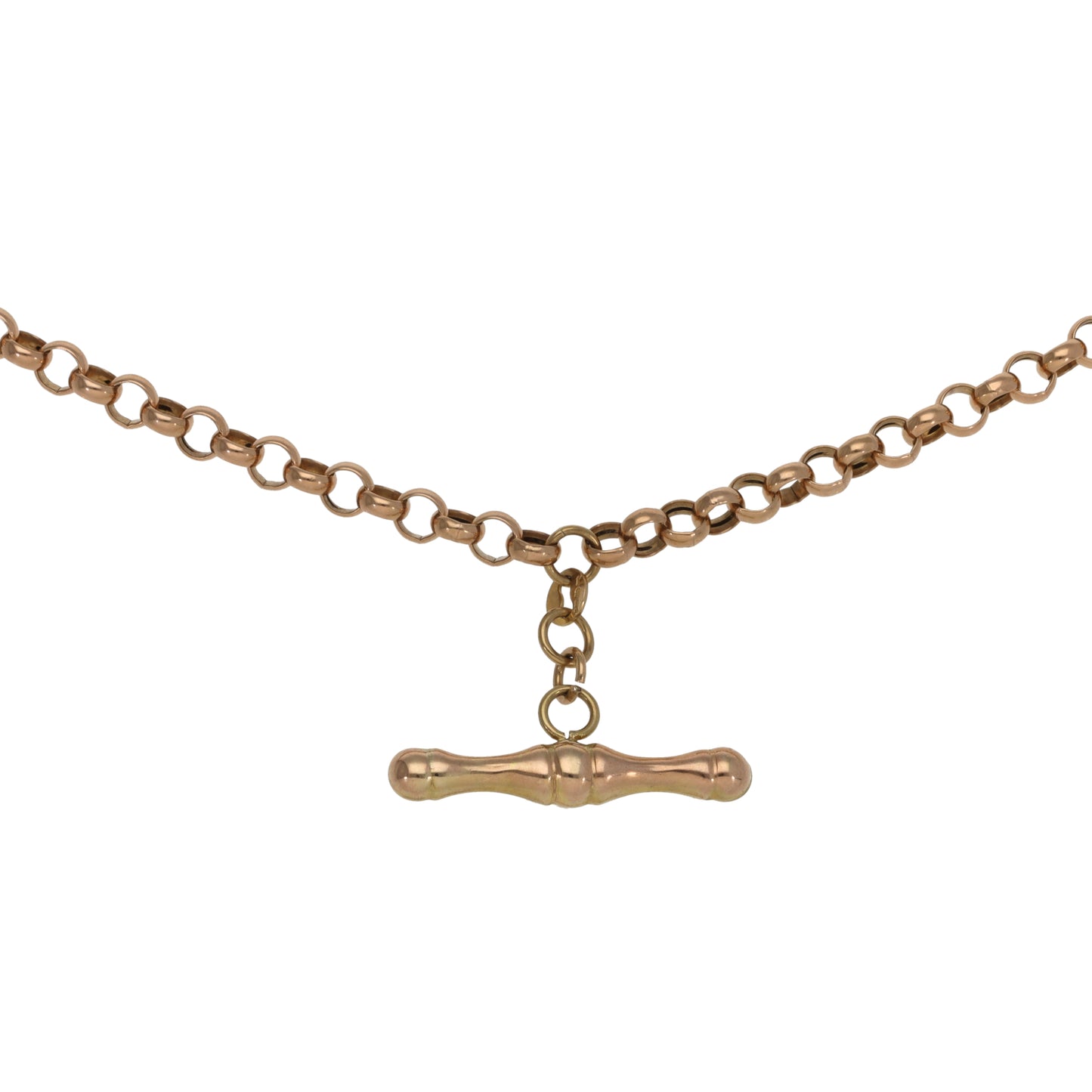 9ct Gold Belcher Chain 18"