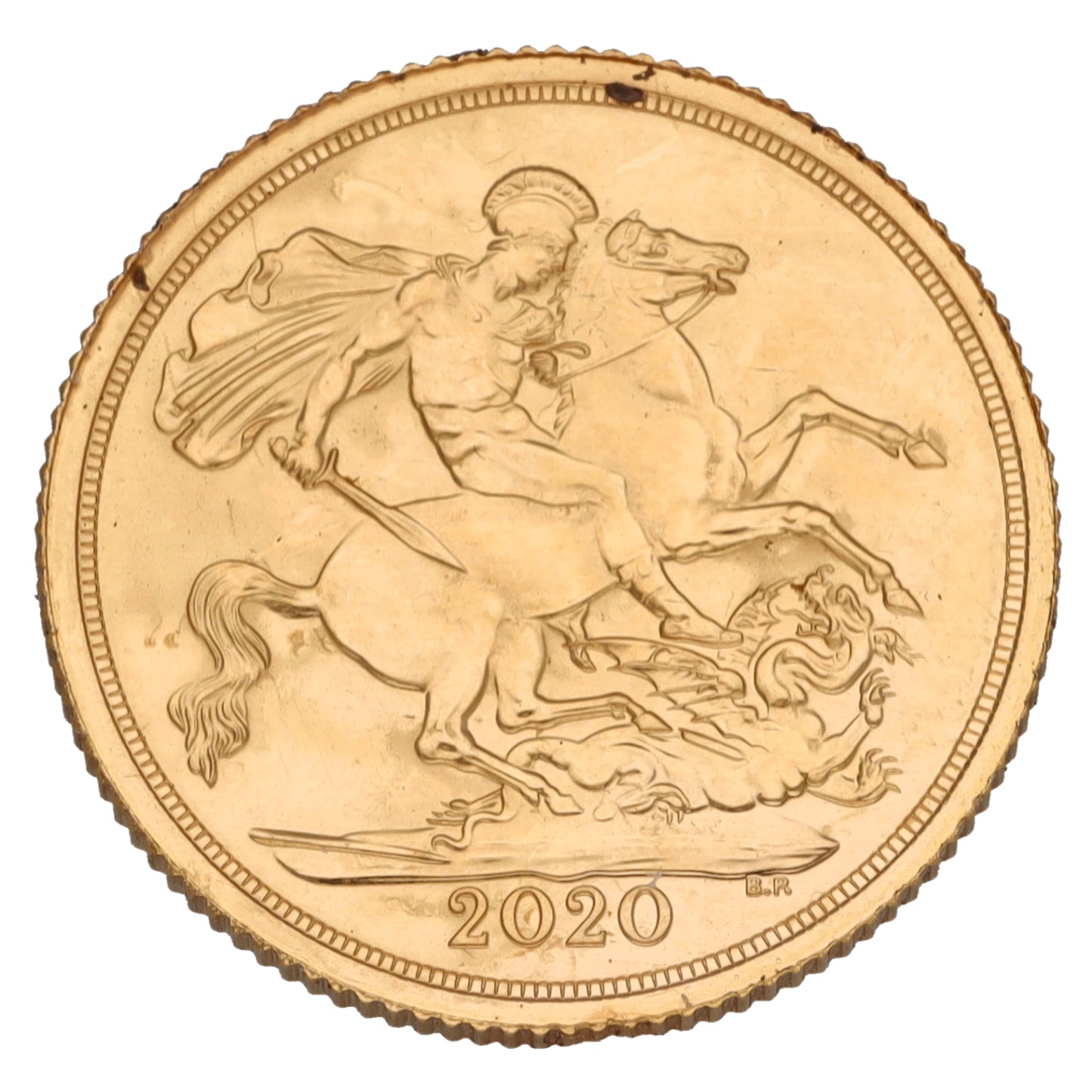 22ct Gold Queen Elizabeth II Full Sovereign Coin 2020