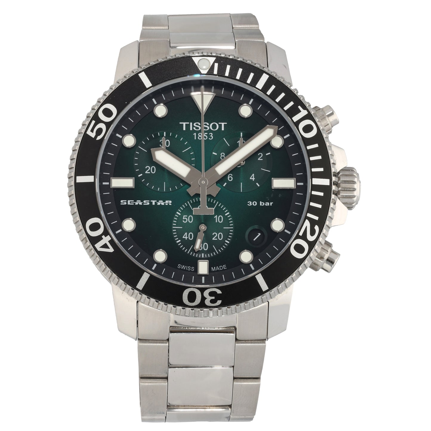 Tissot Seastar T120417 A 45mm Stainless Steel Watch