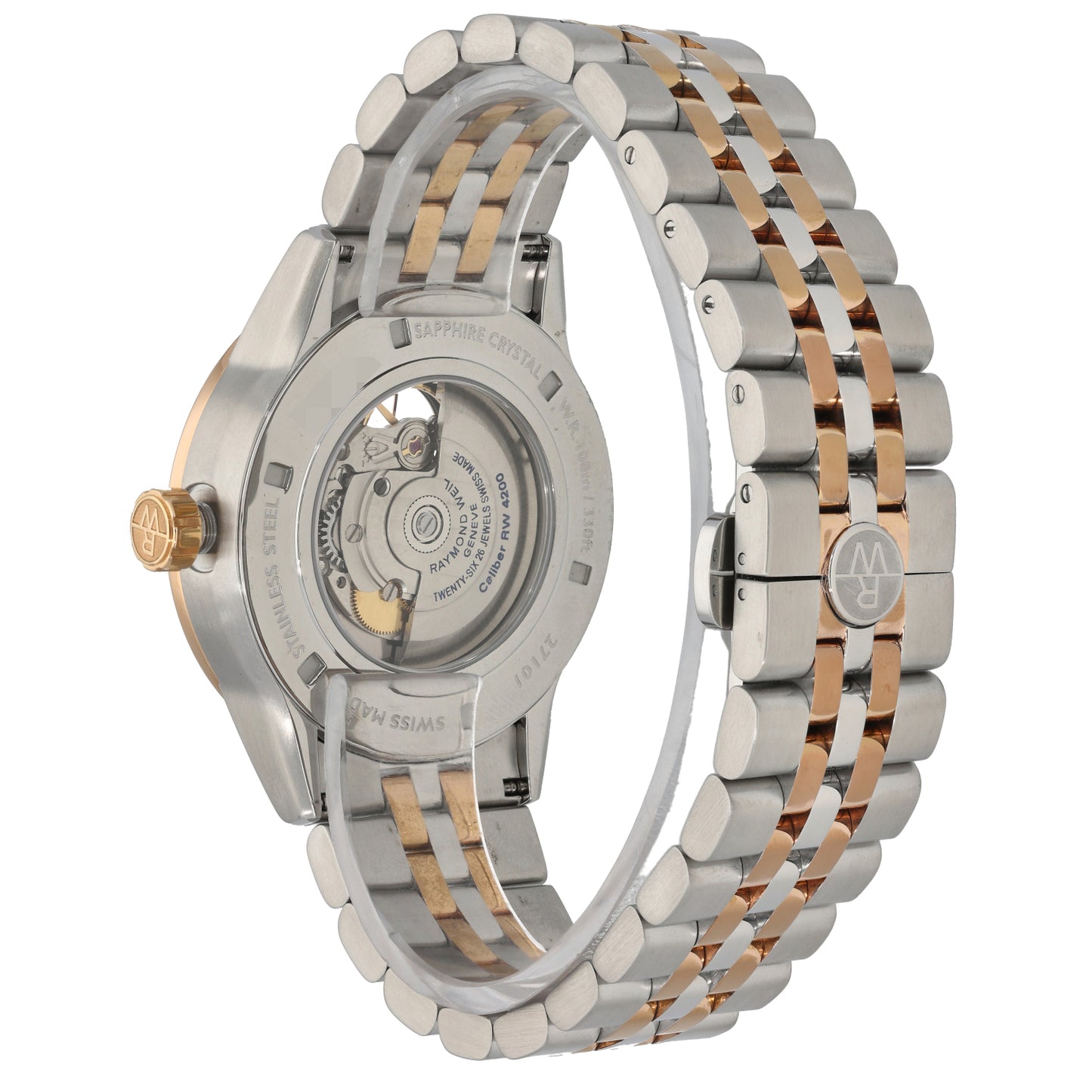 Raymond Weil Freelancer 27101 43mm Bi-Colour Watch