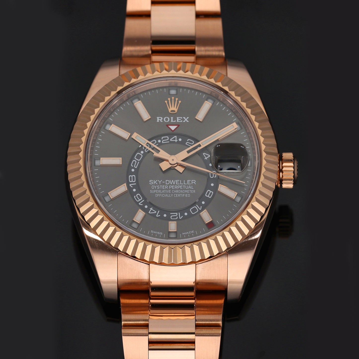 Rolex Sky Dweller 326935 42mm Rose Gold Watch