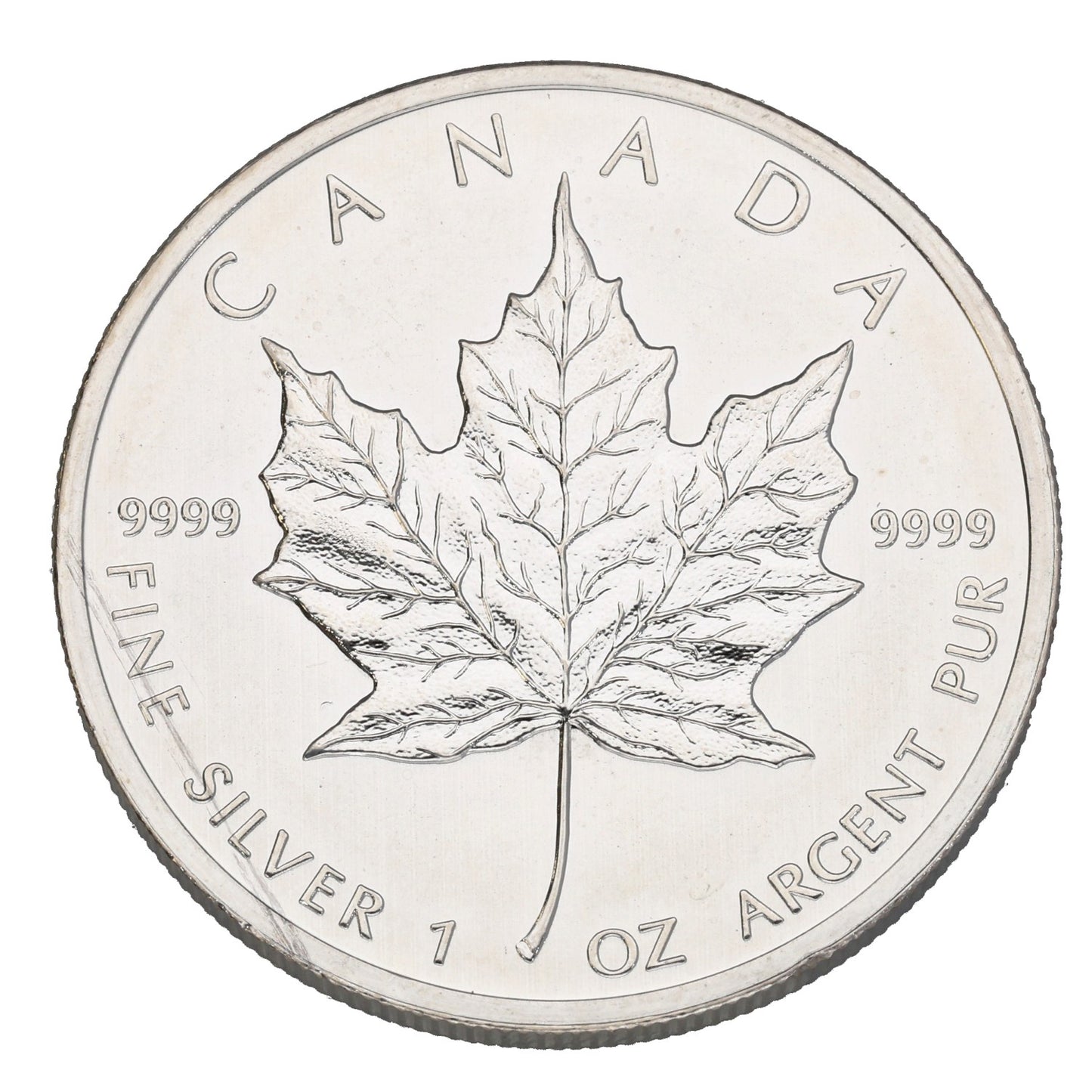 Fine Silver Canada Maple 1 OZ Coin 2013