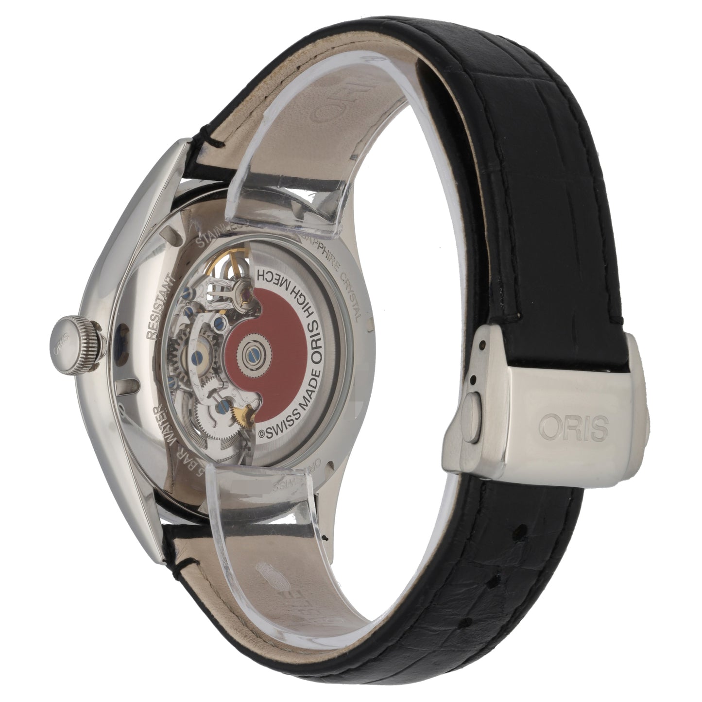 Oris Artelier Skeleton 7721-01 40mm Stainless Steel Watch
