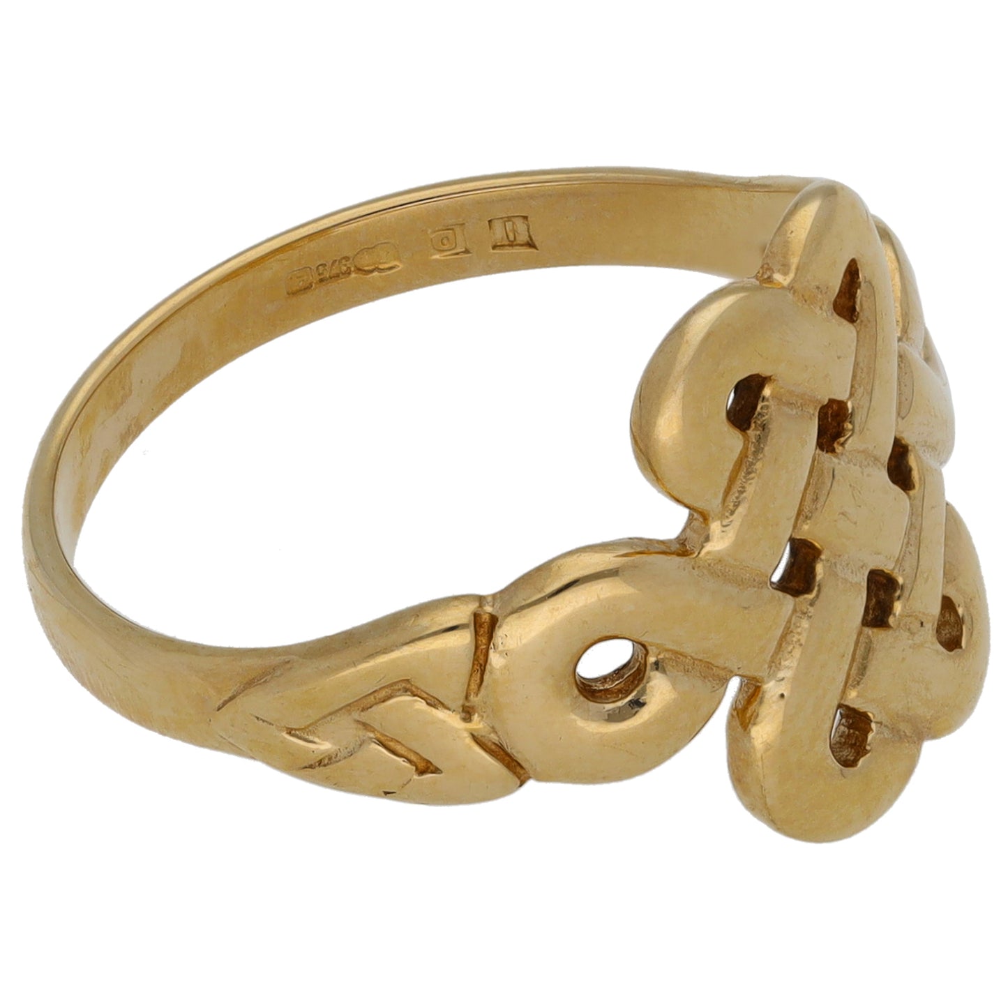 9ct Gold Alternative Ring Size R