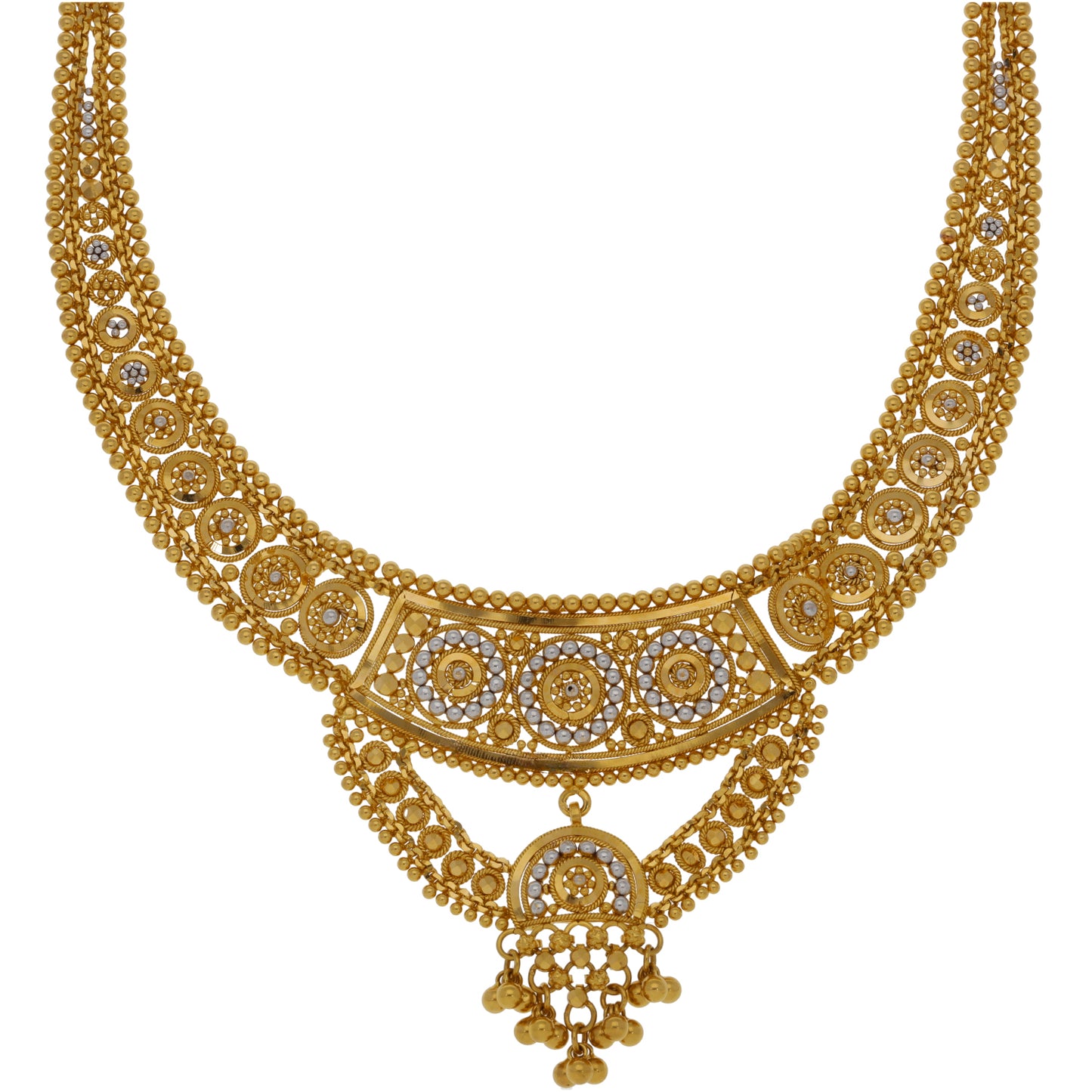 22ct Gold Fancy Necklace 16"