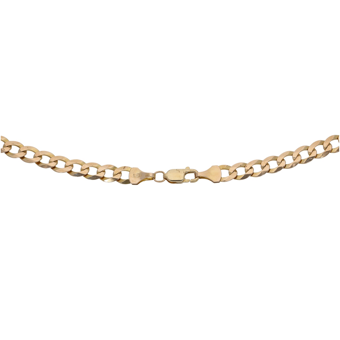 9ct Gold Curb Chain 20"