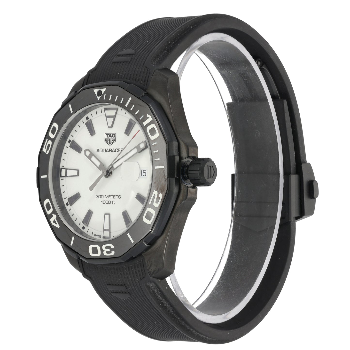 Tag Heuer Aquaracer WAY108A 43mm Titanium Watch