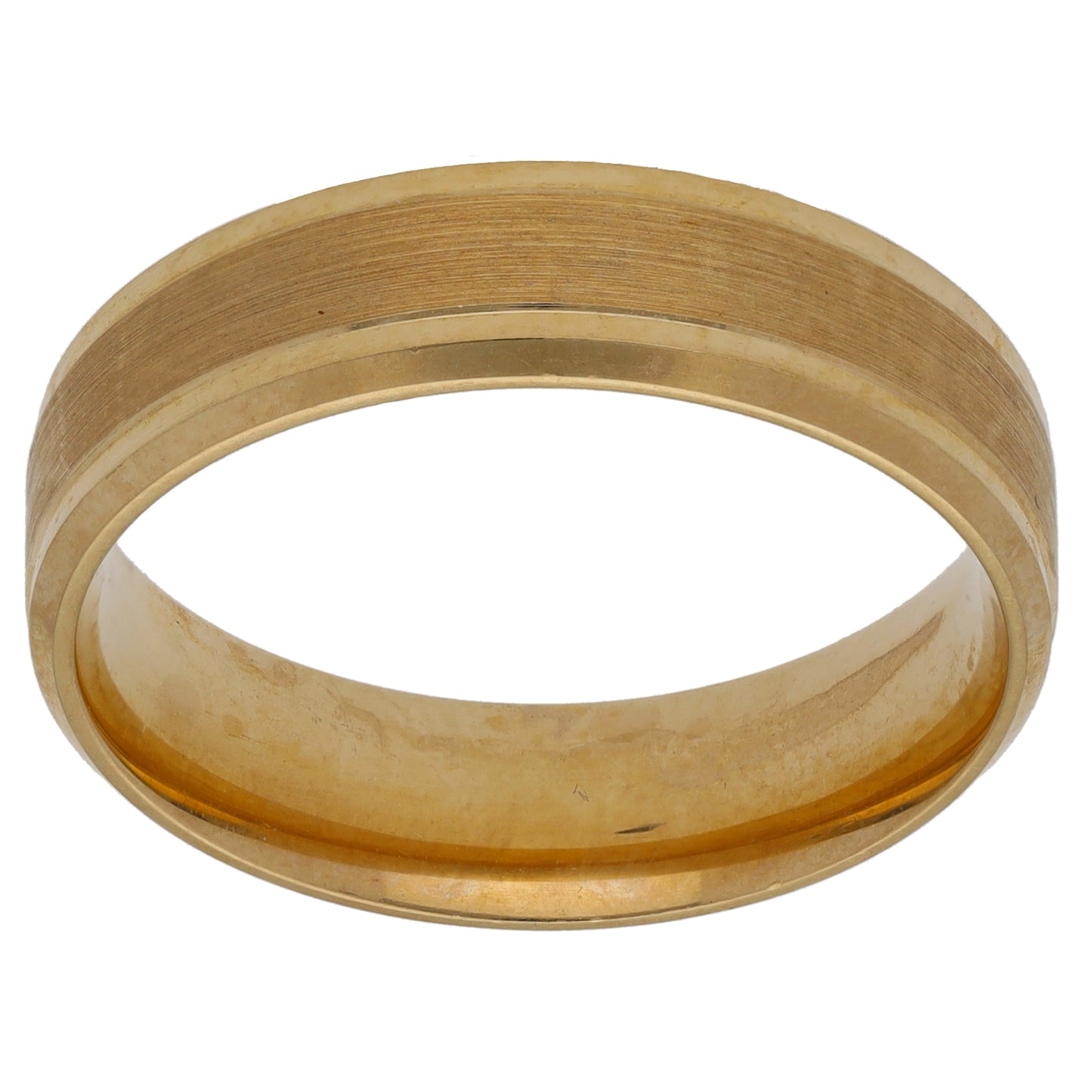 9ct Gold Plain Wedding Ring Size T