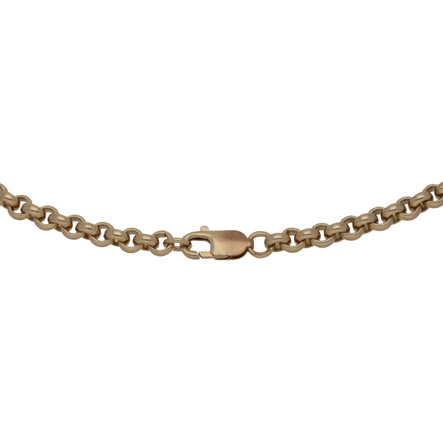 9ct Gold Belcher Chain 20"