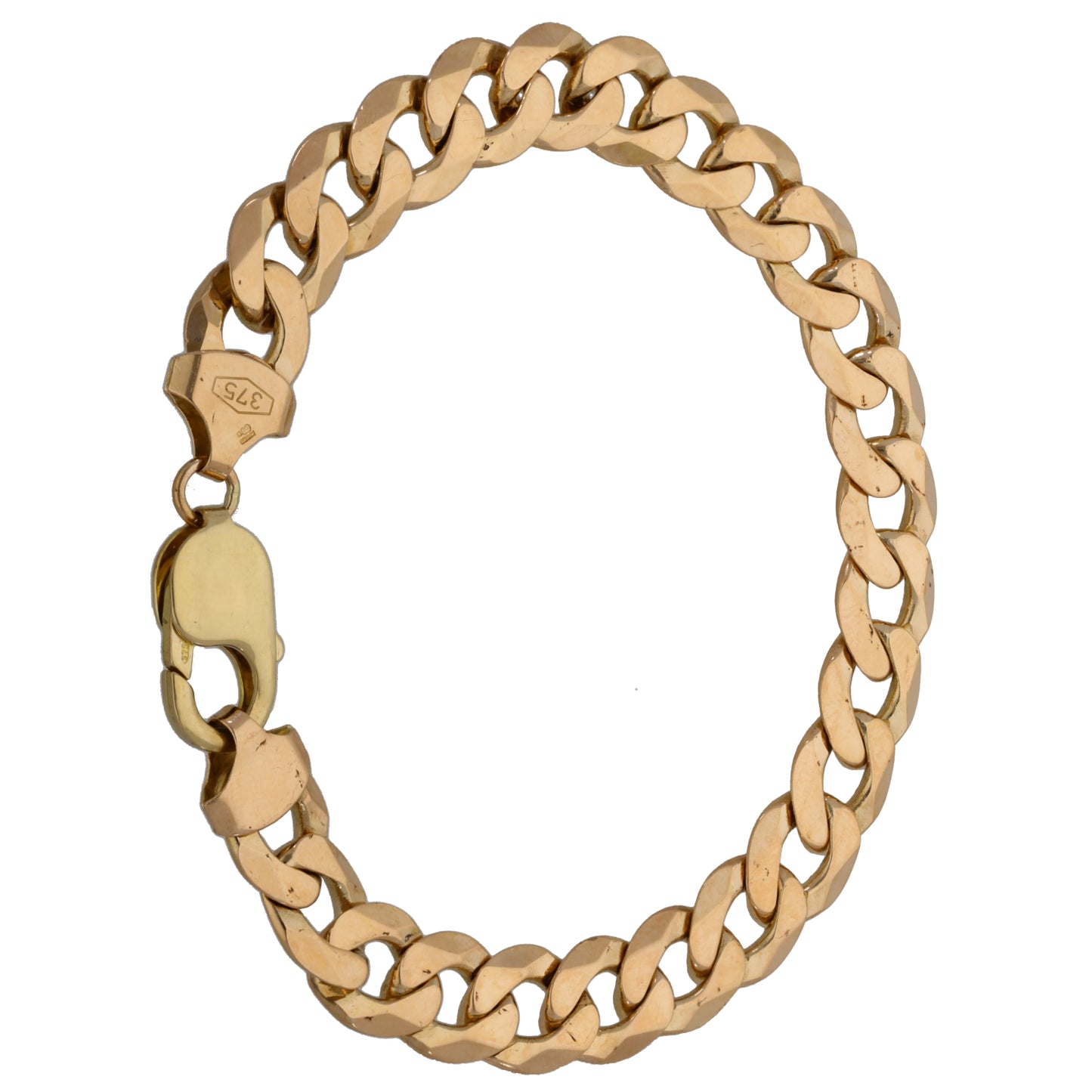 9ct Gold Curb Bracelet