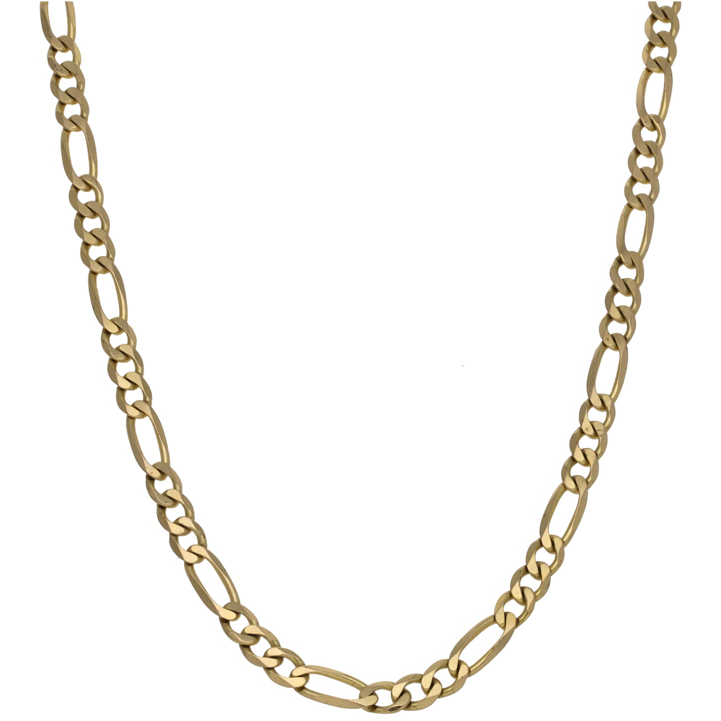 9ct Gold Figaro Chain 18"