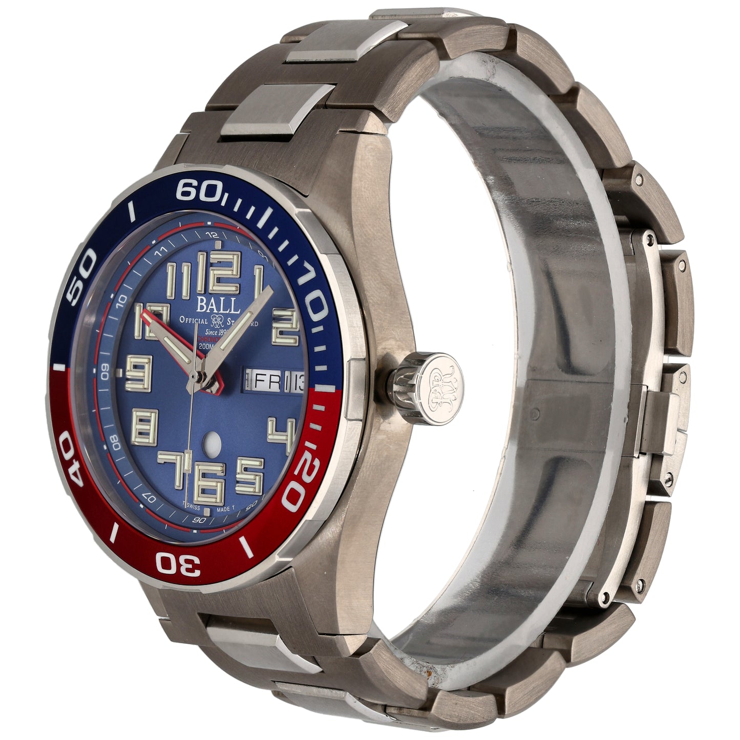 Ball Roadmaster Vanguard DG3036B 40mm Titanium Watch