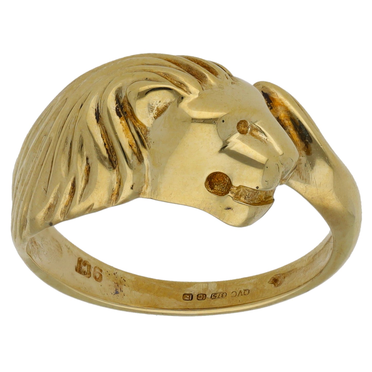 9ct Gold Animal Ring Size M